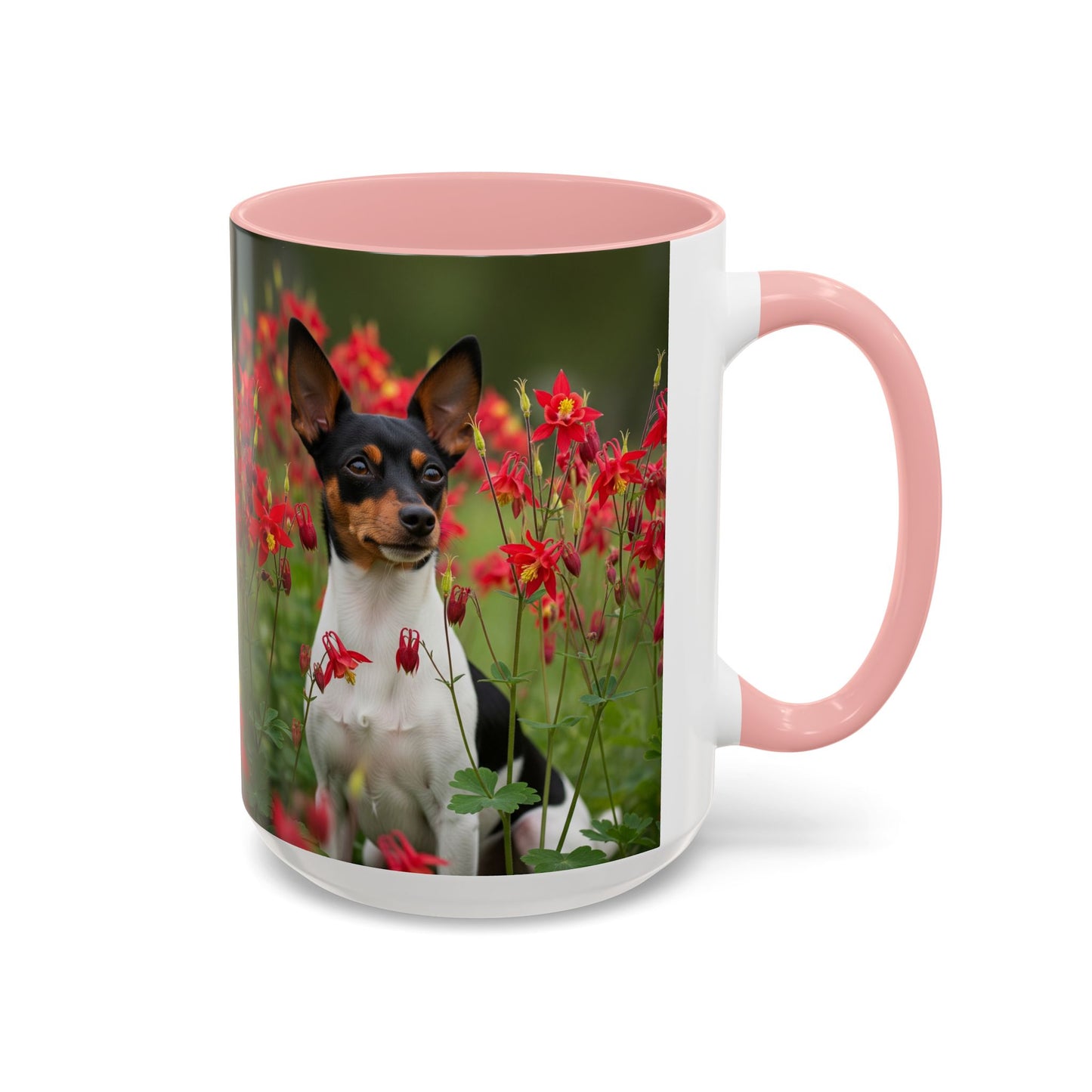 Toy Fox Terrier Accent Coffee Mug - Perfect Gift for Dog Lovers