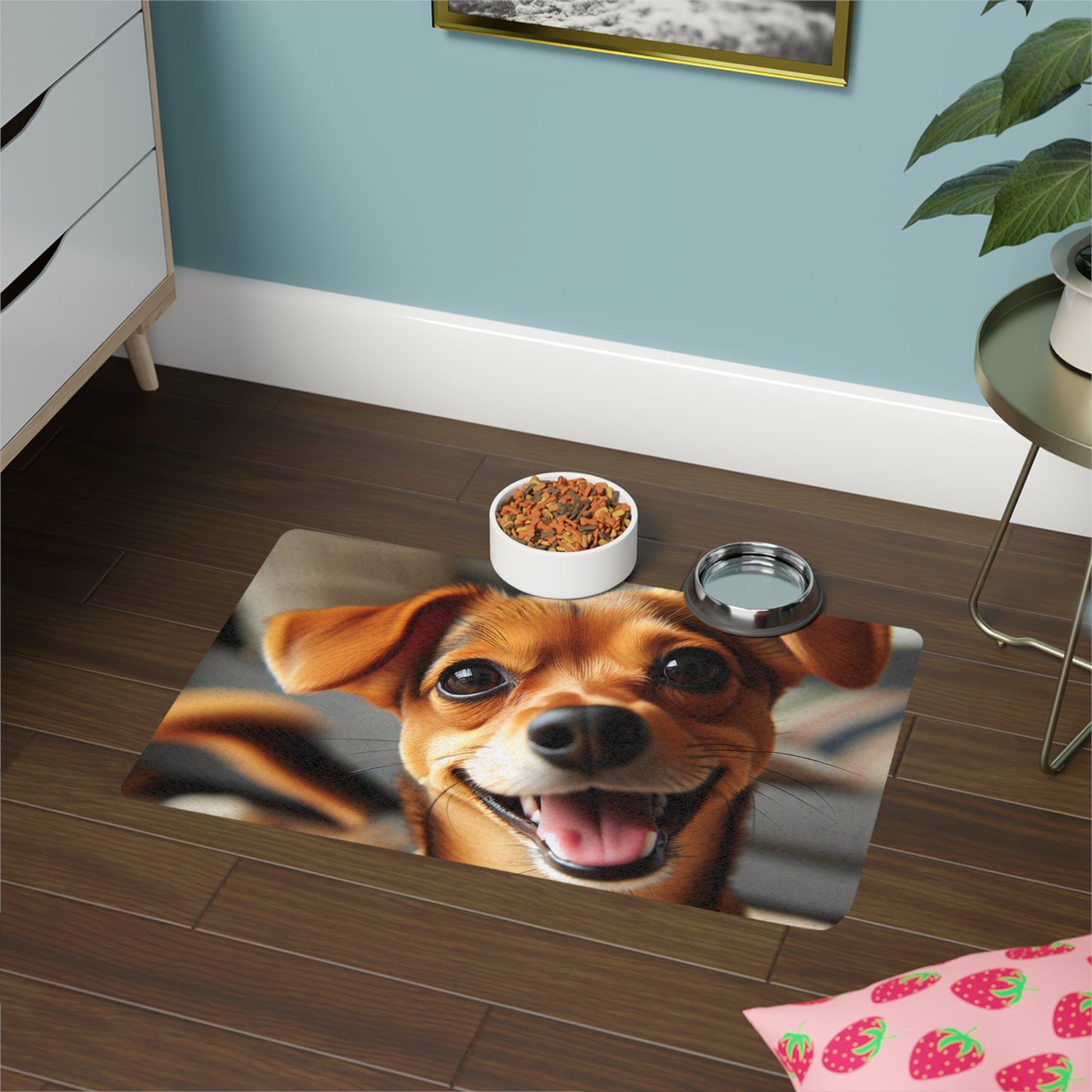 Pet Food Mat (12x18) - Chiweenie