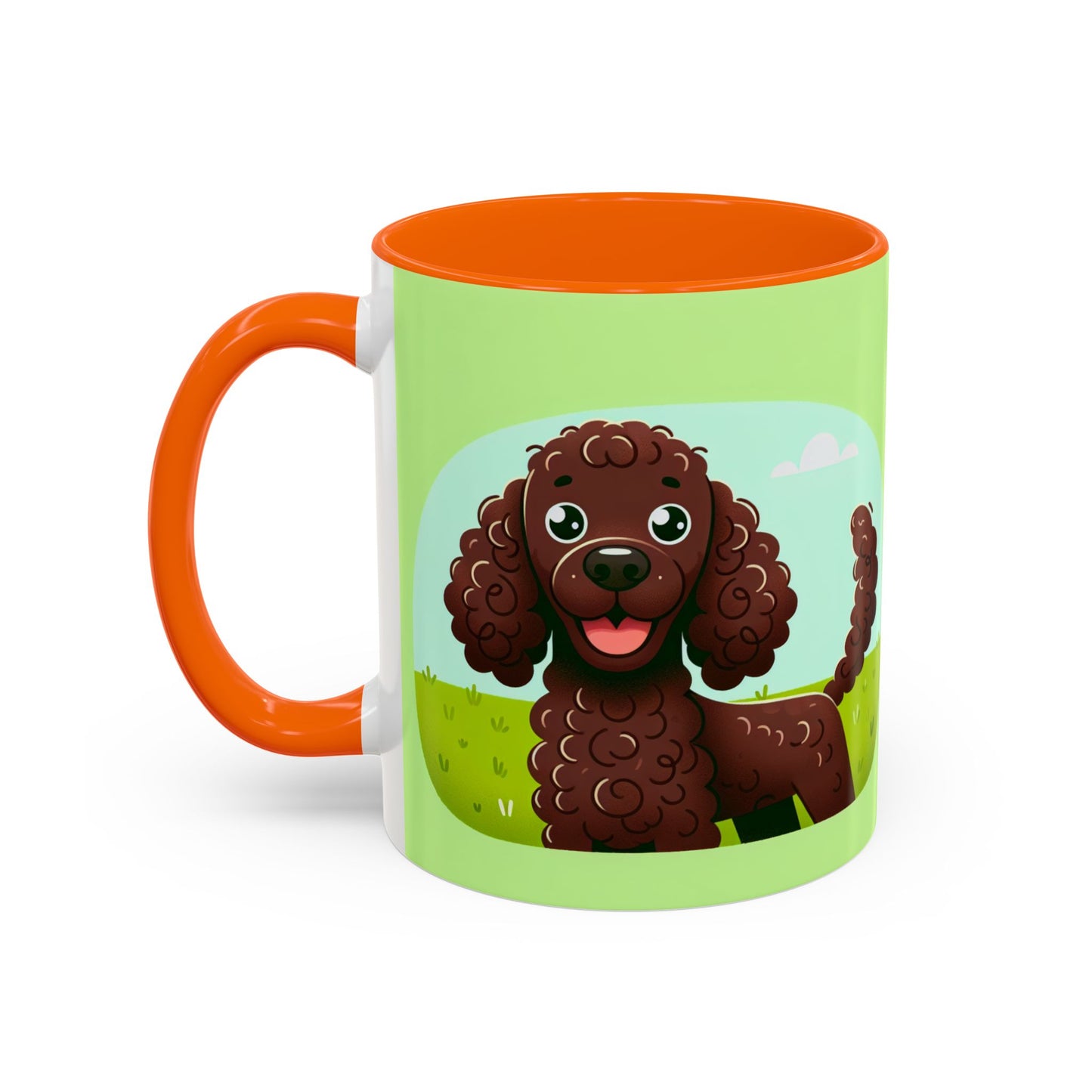 Irish Water Spaniel Accent Coffee Mug - Perfect Gift for Dog Lovers