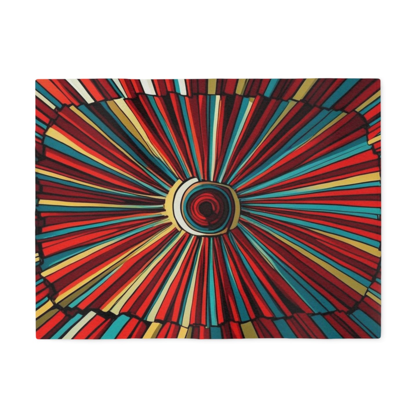 Optical Illusion Sweatshirt Blanket