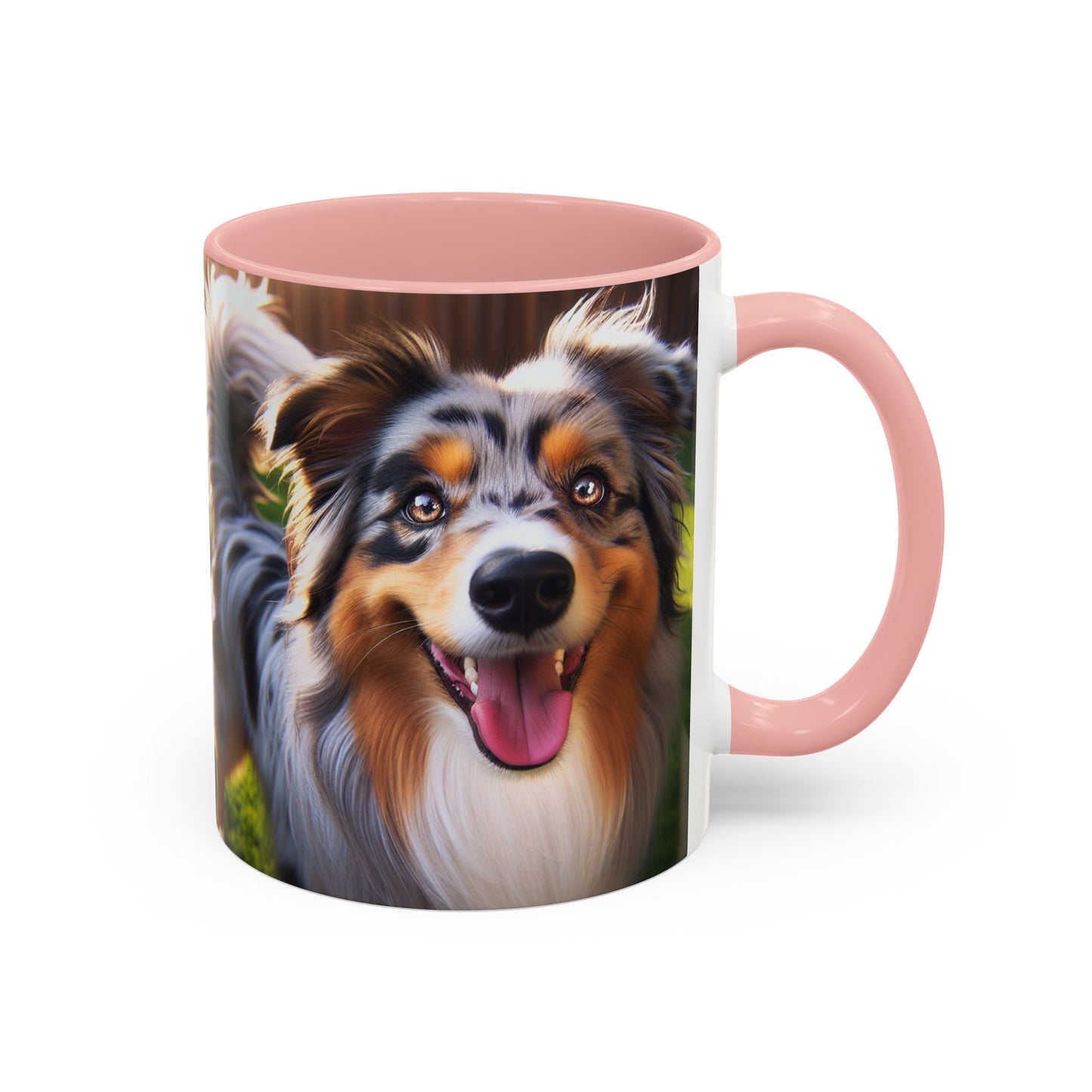 Australian Shepherd Accent Coffee Mug - Perfect Gift for Dog Lovers