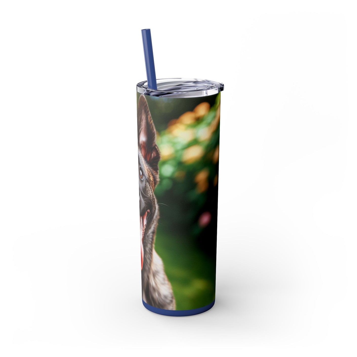 Dutch Shepherd Dog Tumbler with Straw, 20oz
