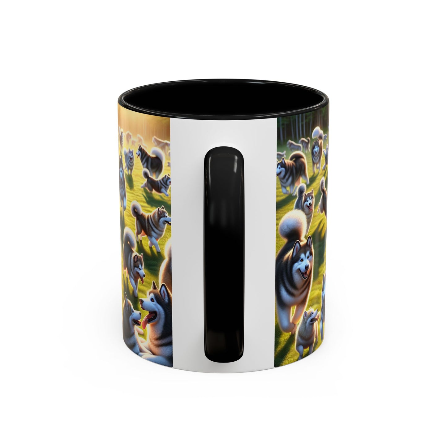 Alaskan Malamute Accent Coffee Mug - Perfect Gift for Dog Lovers