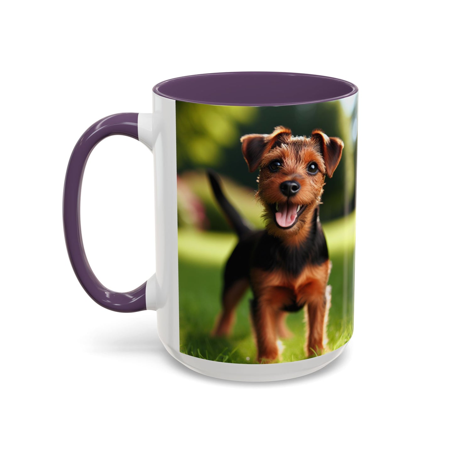 Deutscher Jagdterrier Accent Coffee Mug - Perfect Gift for Dog Lovers