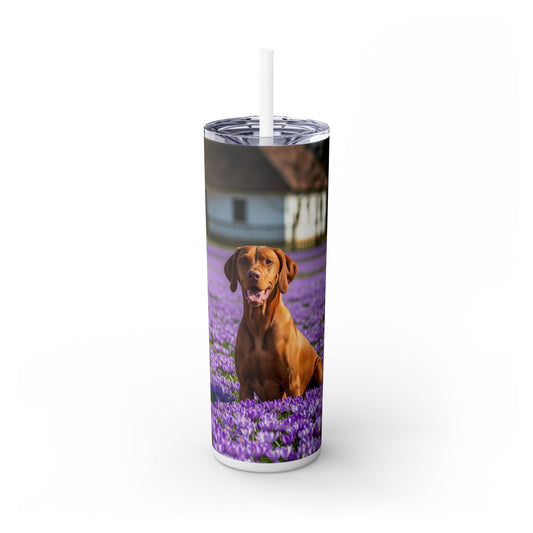 Vizsla Tumbler with Straw, 20oz
