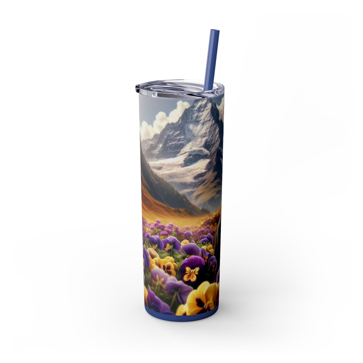 Greater Swiss Mountain Dog Tumbler with Straw, 20oz