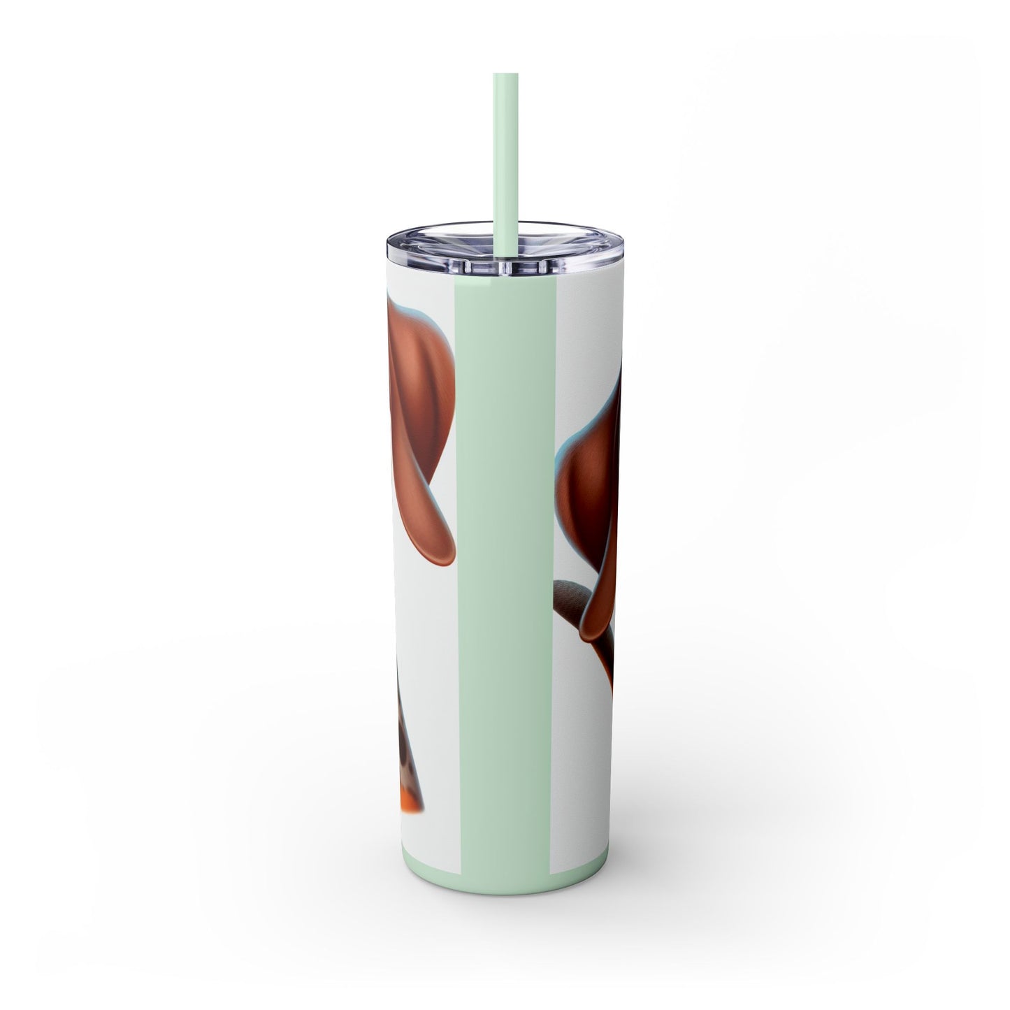 Braque du Bourbonnais Tumbler with Straw, 20oz