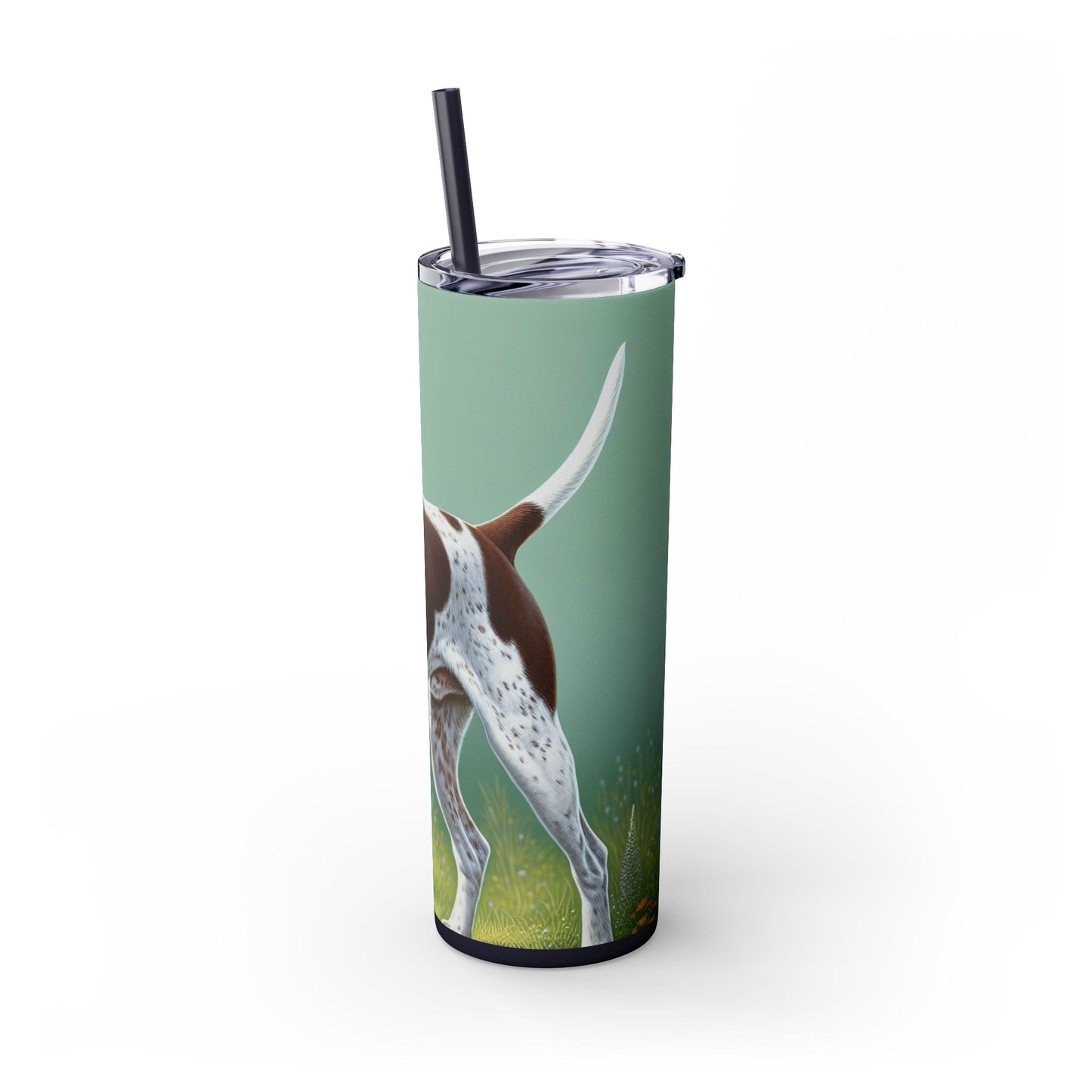 Pointer Skinny Tumbler with Straw, 20oz