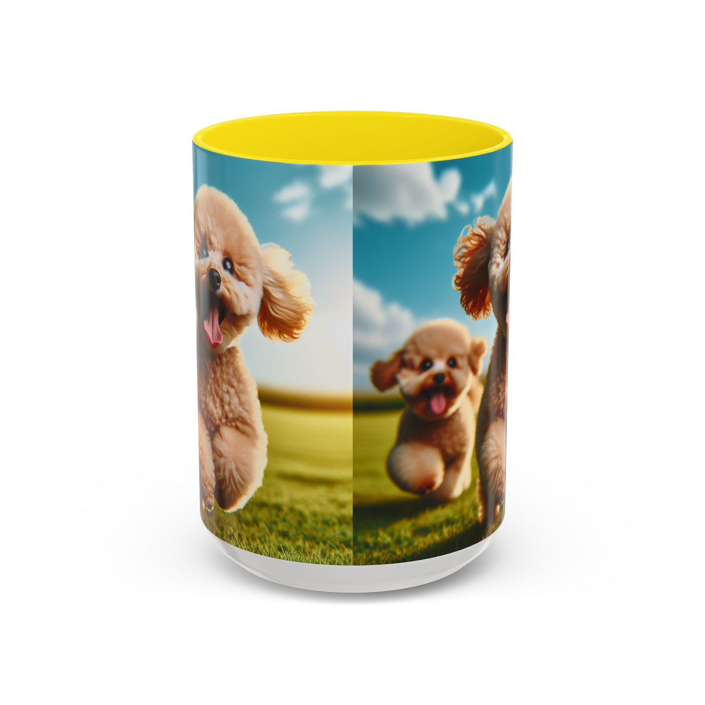 Toy Poodle Accent Coffee Mug - Perfect Gift for Dog Lovers