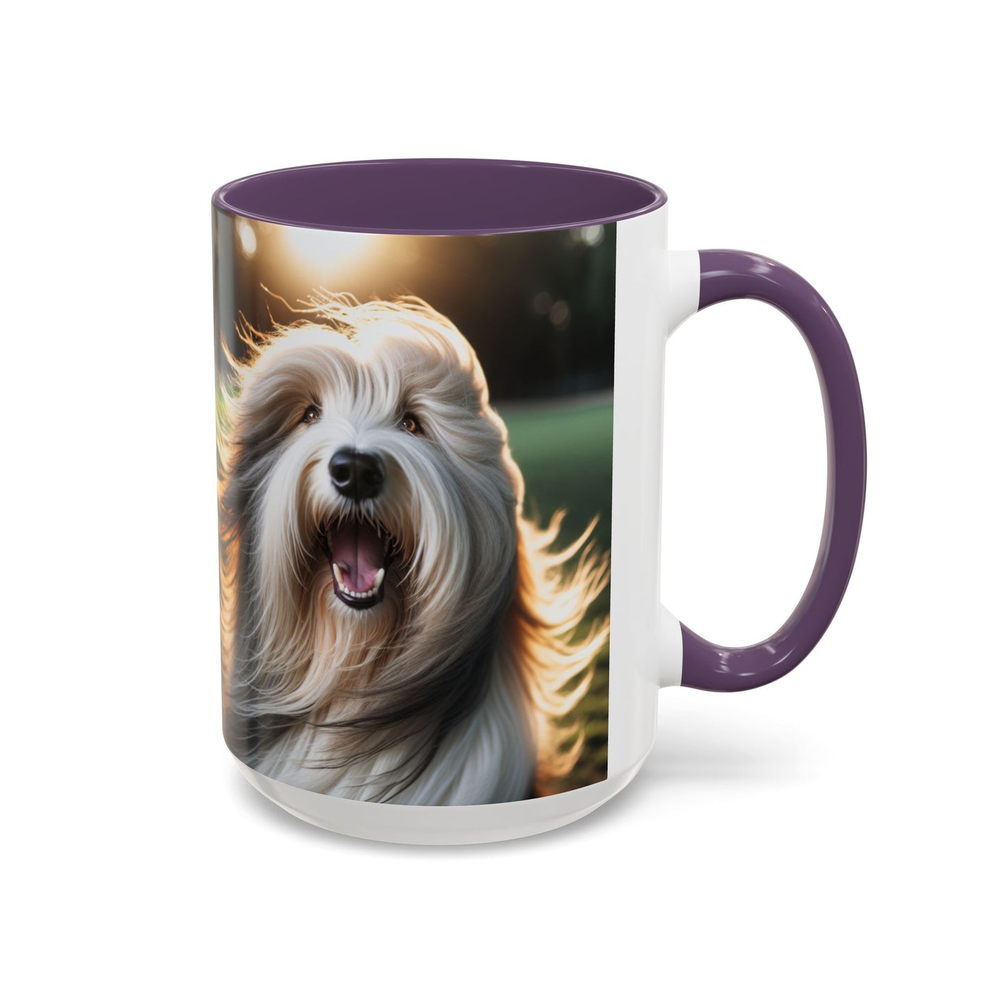 Bearded Collie Accent Coffee Mug - Perfect Gift for Dog Lovers