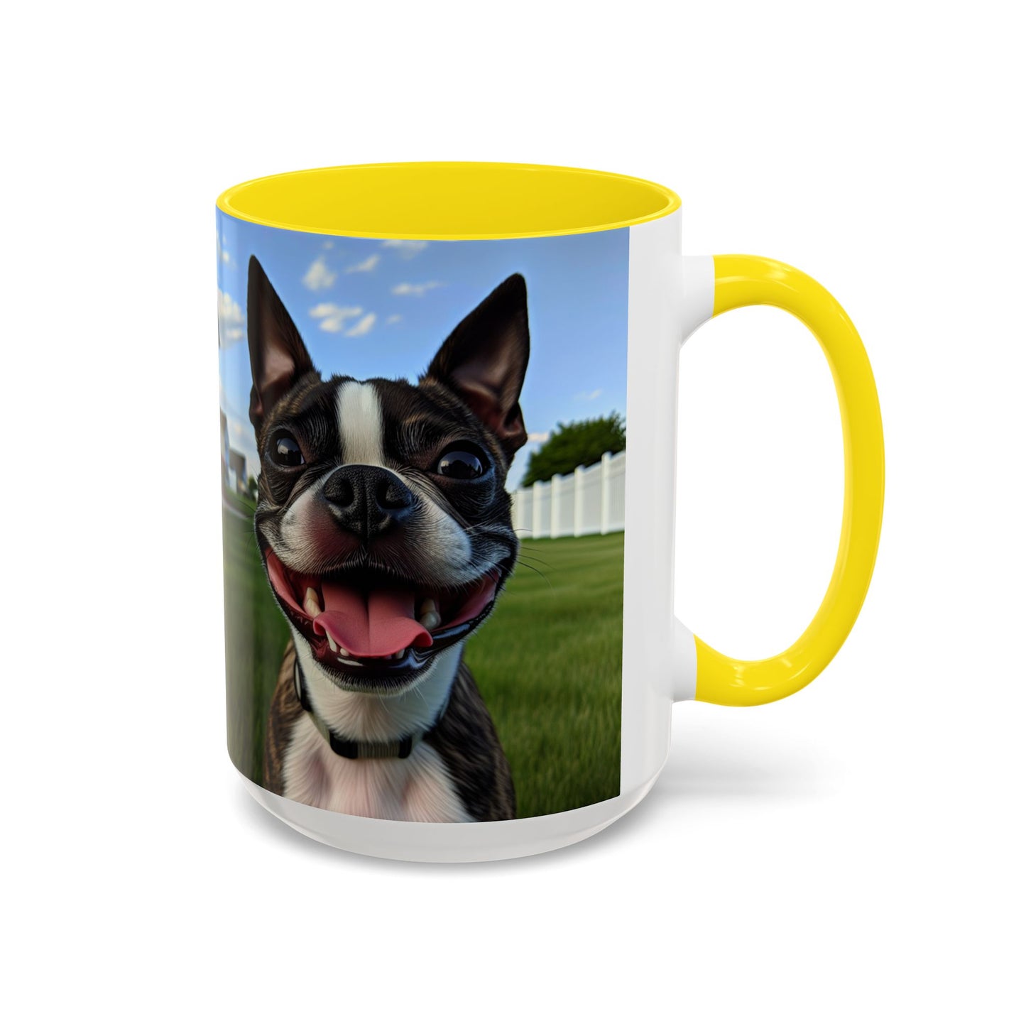 Boston Terrier Accent Coffee Mug - Perfect Gift for Dog Lovers
