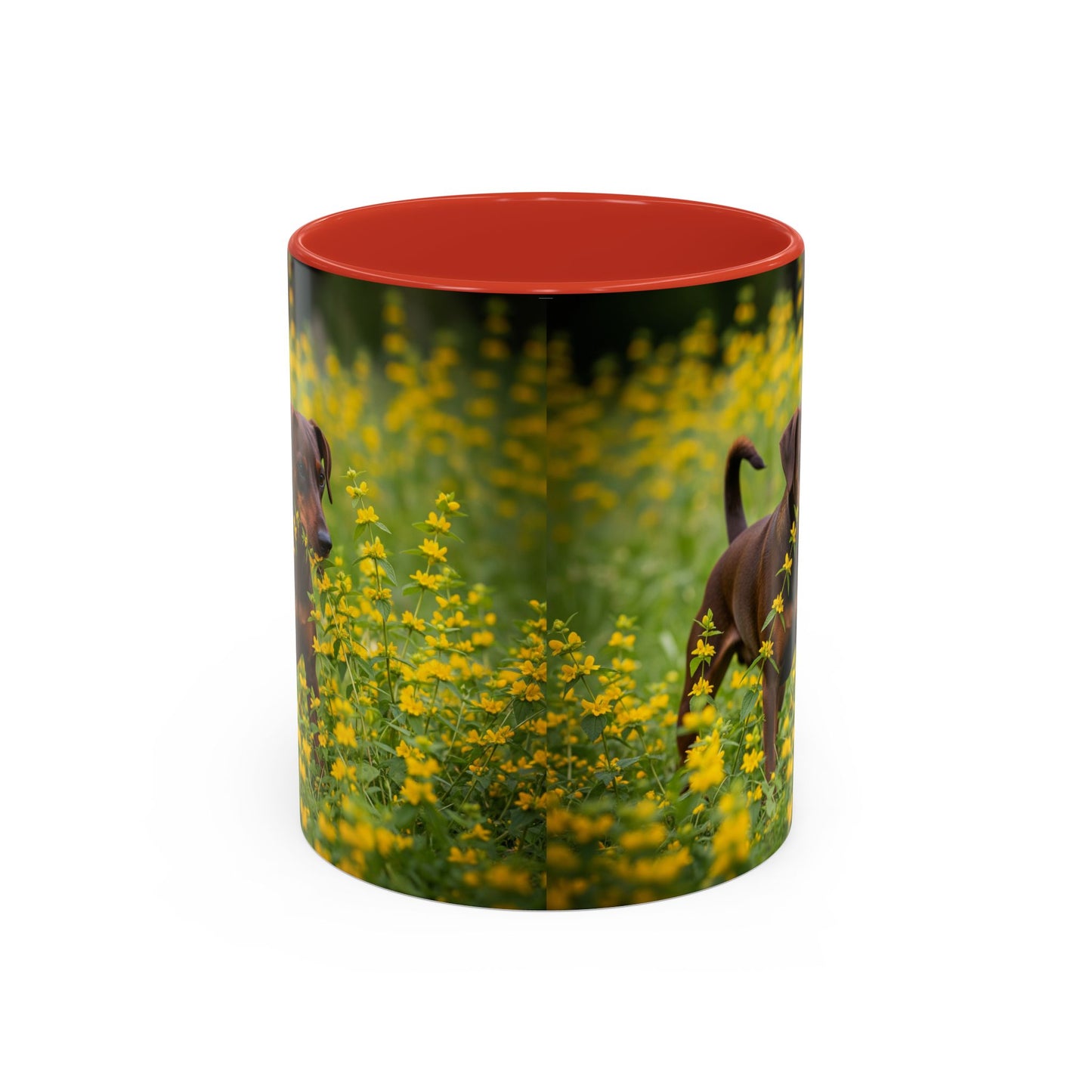 German Pinscher Accent Coffee Mug - Perfect Gift for Dog Lovers