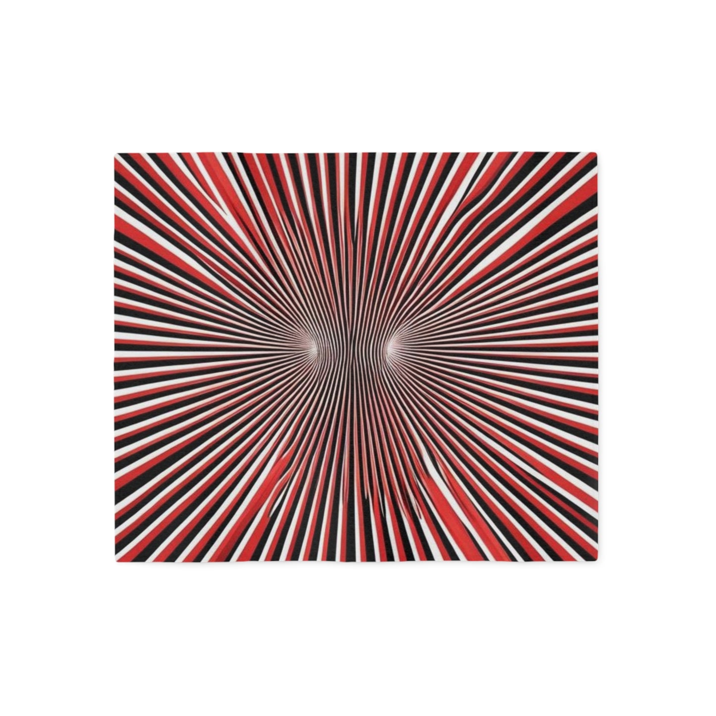 Optical Illusion Sweatshirt Blanket