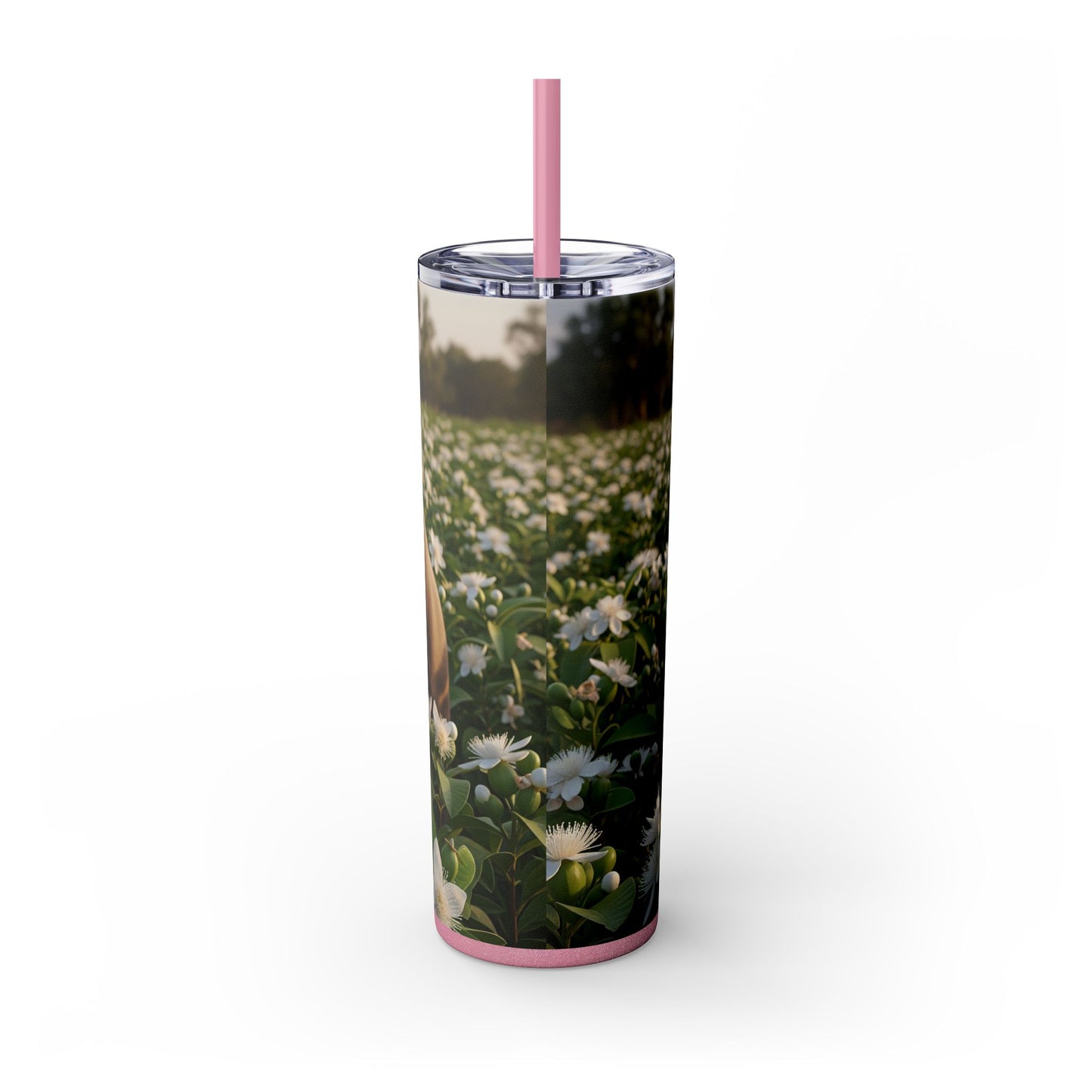 Bully Kutta Skinny Tumbler with Straw, 20oz