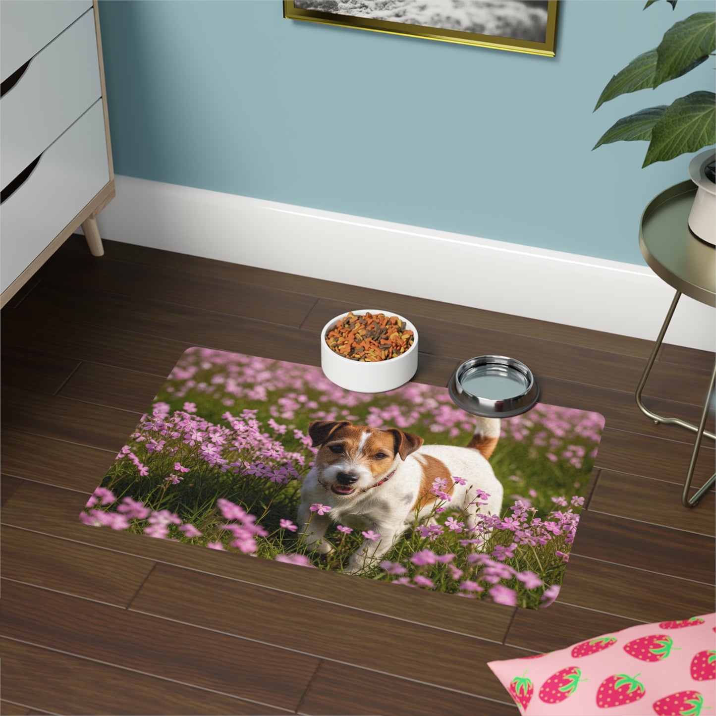Pet Food Mat (12x18) - Parson Russell Terrier