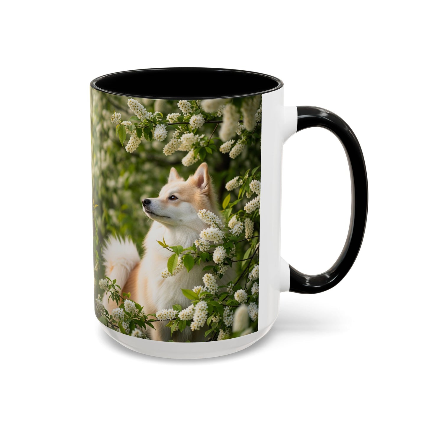 Finnish Spitz Accent Coffee Mug - Perfect Gift for Dog Lovers