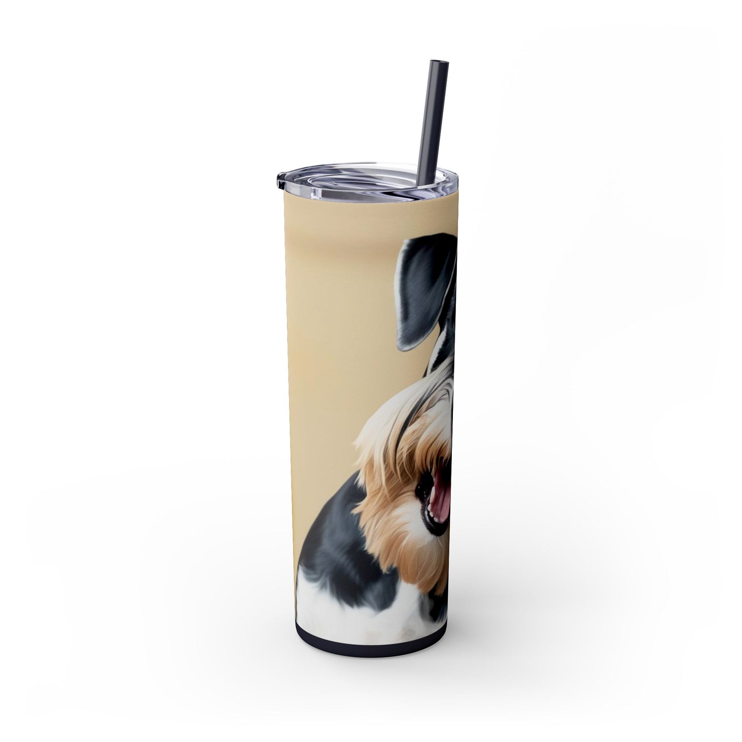 Giant Schnauzer Tumbler with Straw, 20oz
