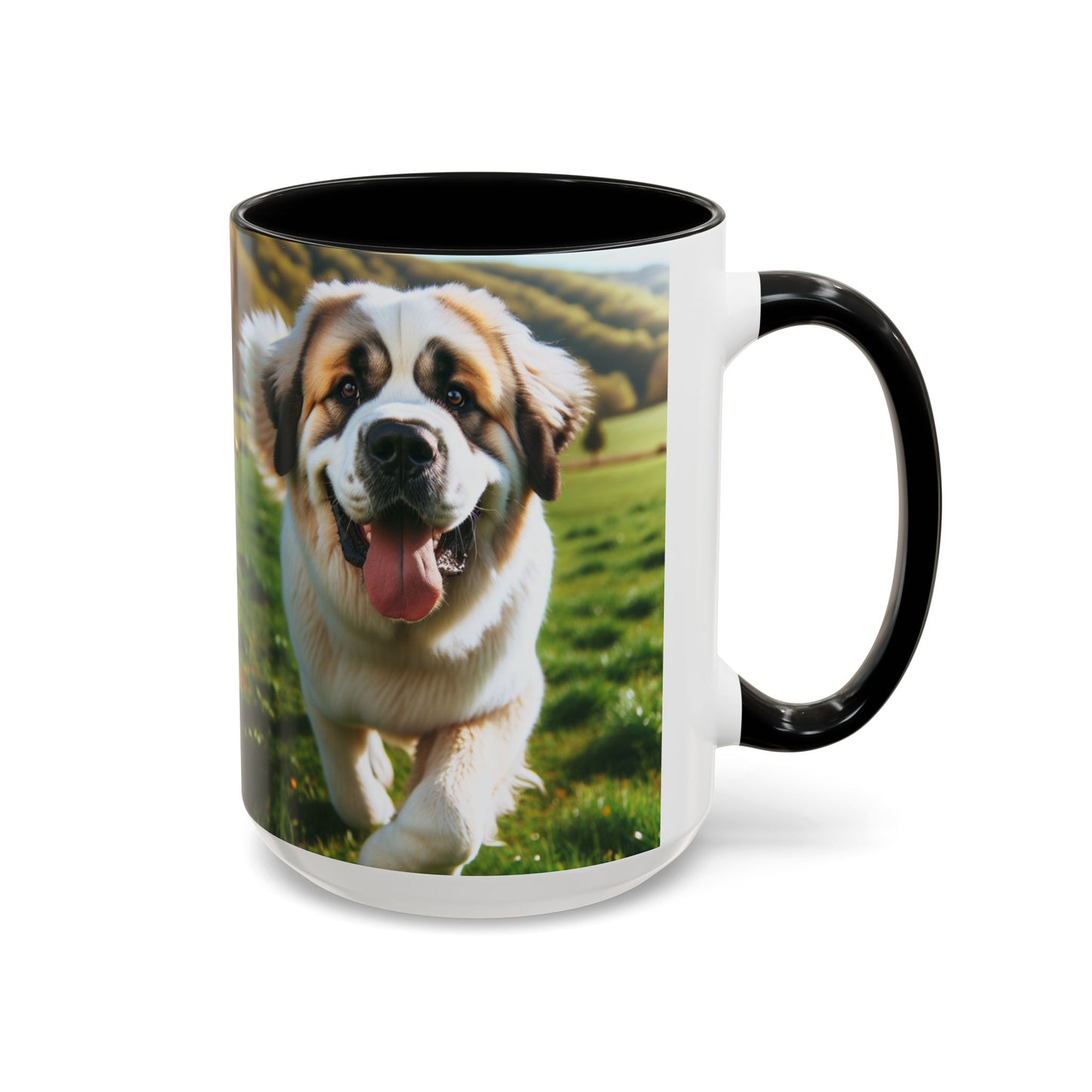 Pyrenean Mastiff Accent Coffee Mug - Perfect Gift for Dog Lovers