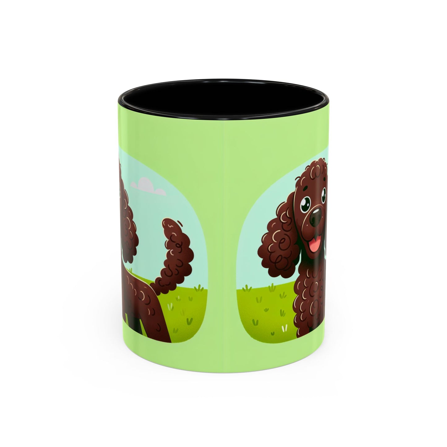 Irish Water Spaniel Accent Coffee Mug - Perfect Gift for Dog Lovers