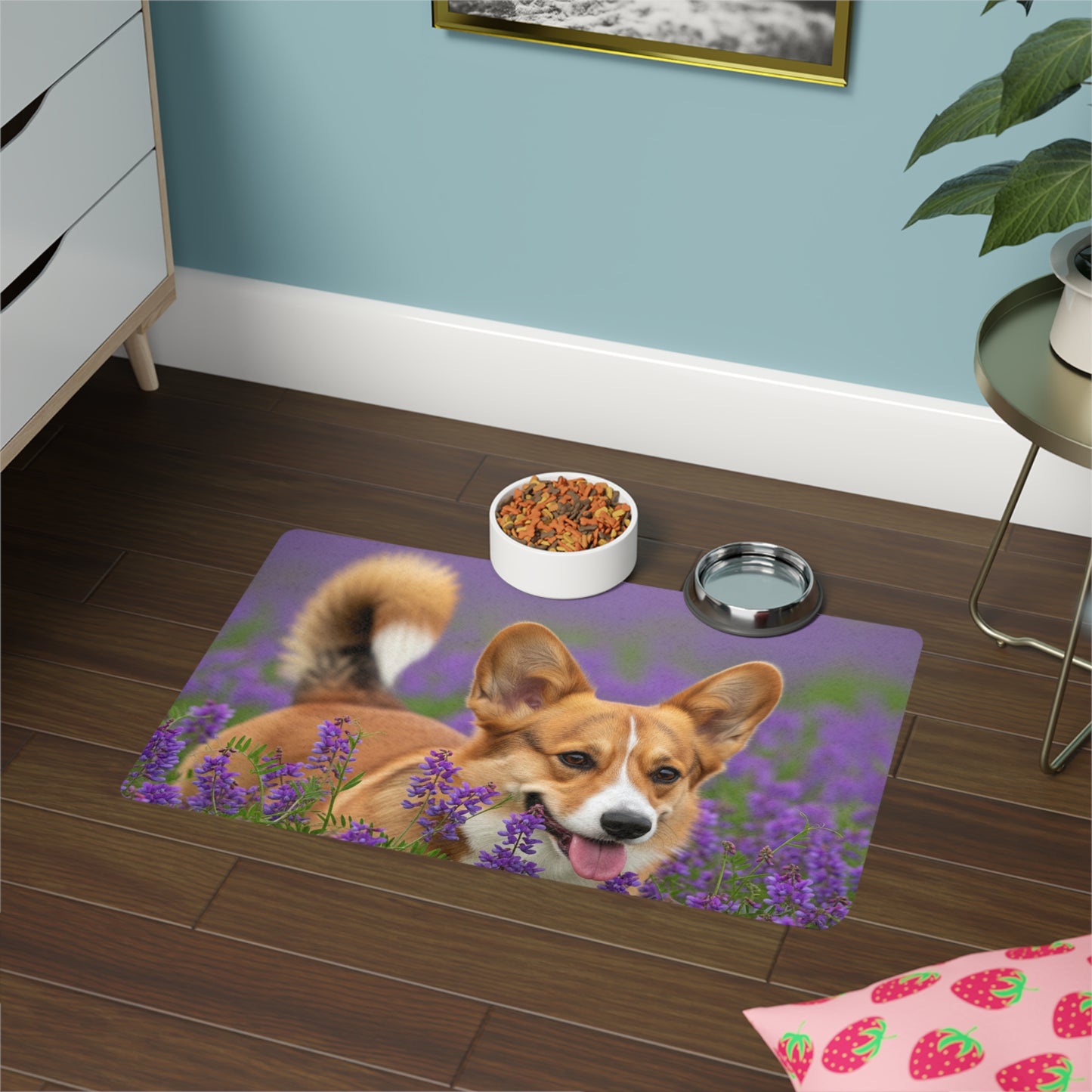 Pet Food Mat (12x18) - Cardigan Welsh Corgi