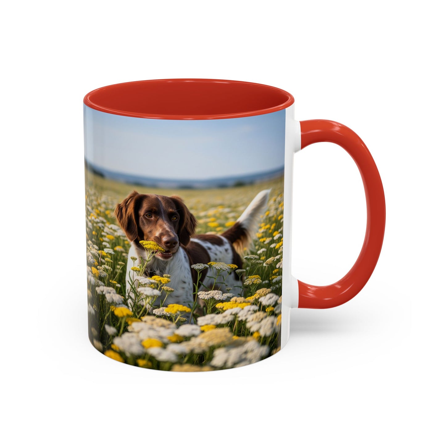 Drentsche Patrijshond Accent Coffee Mug - Perfect Gift for Dog Lovers