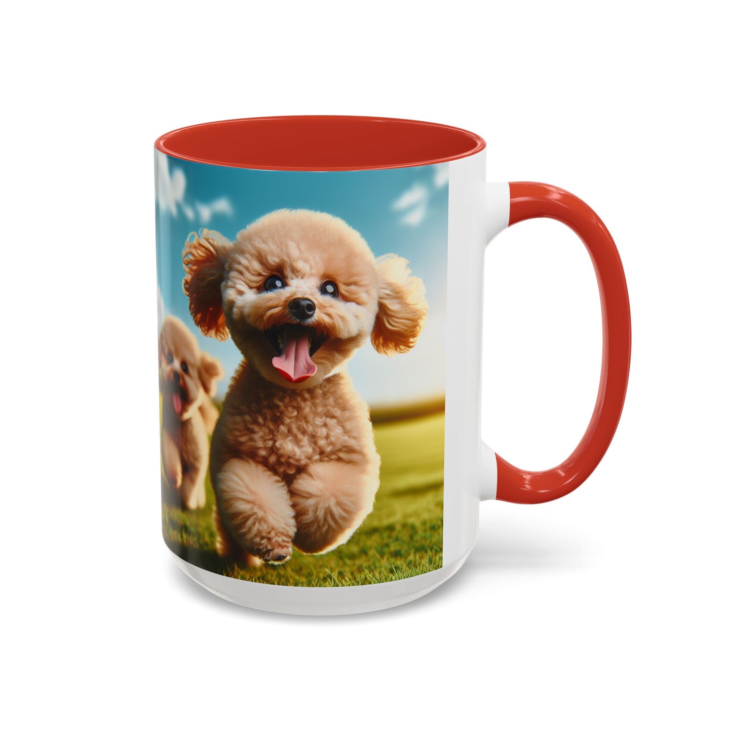 Toy Poodle Accent Coffee Mug - Perfect Gift for Dog Lovers