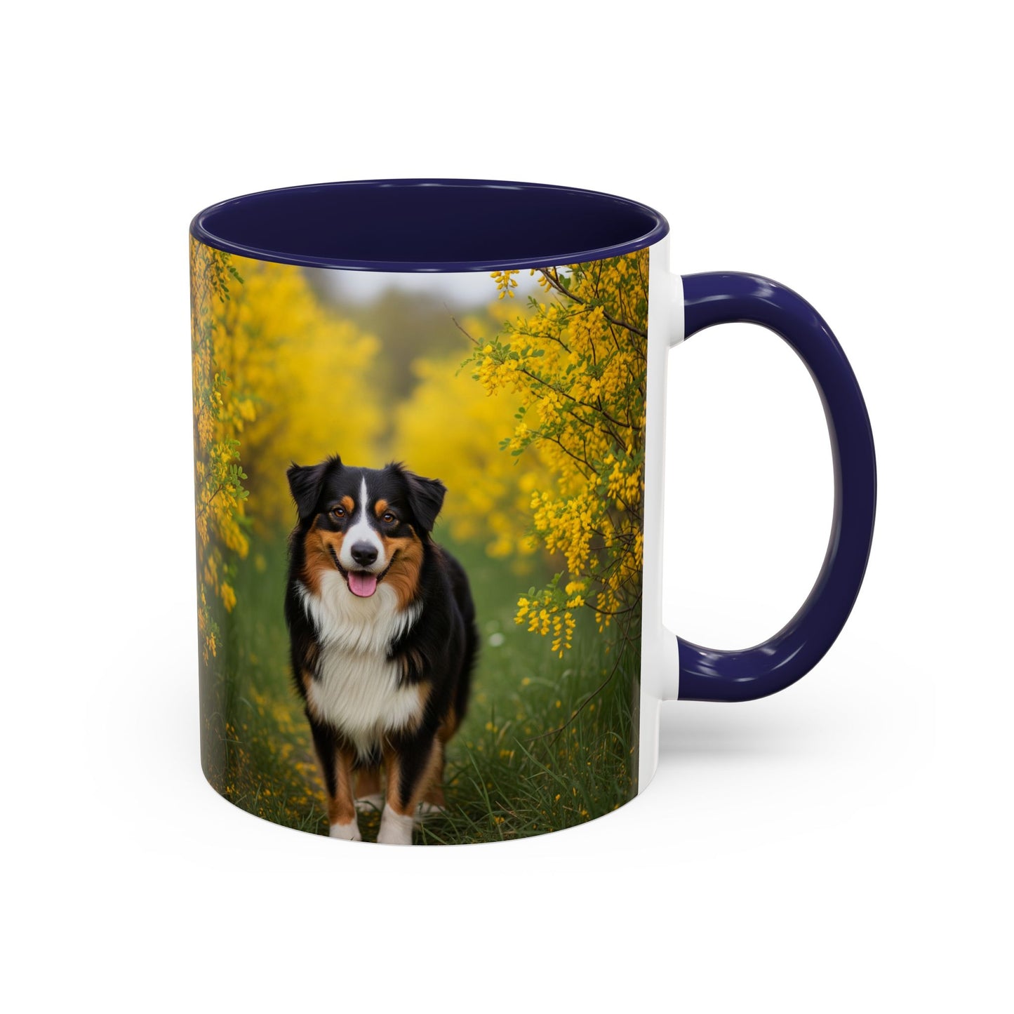 Australian Shepherd Accent Coffee Mug - Perfect Gift for Dog Lovers