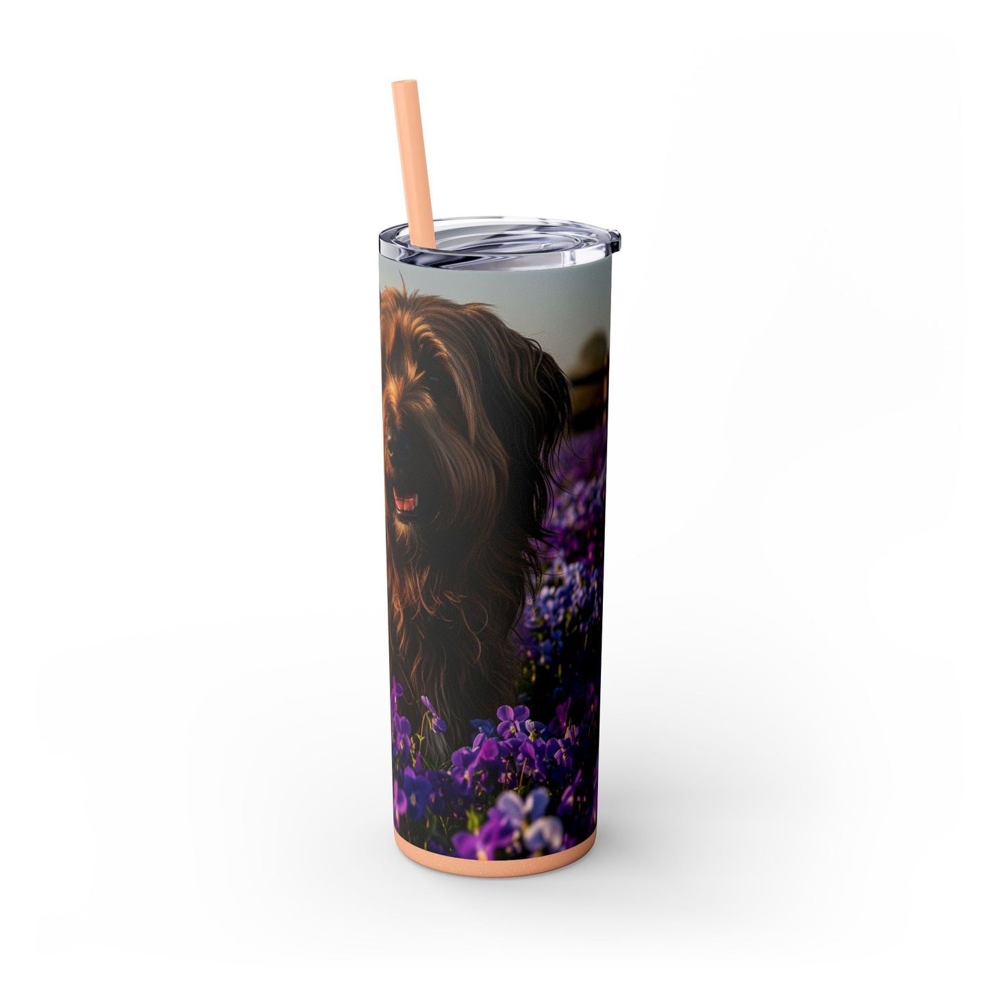 Briard Tumbler with Straw, 20oz