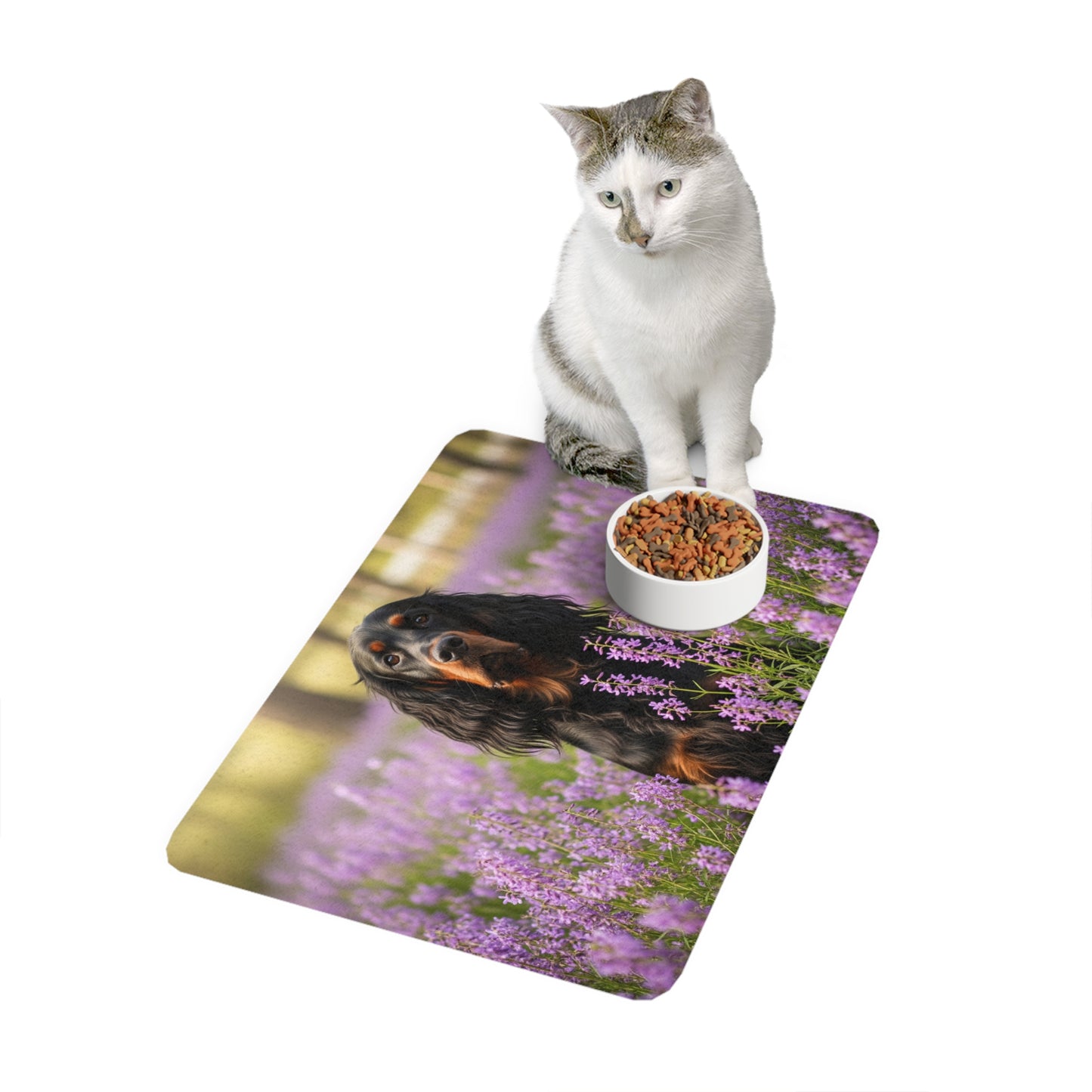 Pet Food Mat (12x18) - Gordon Setter