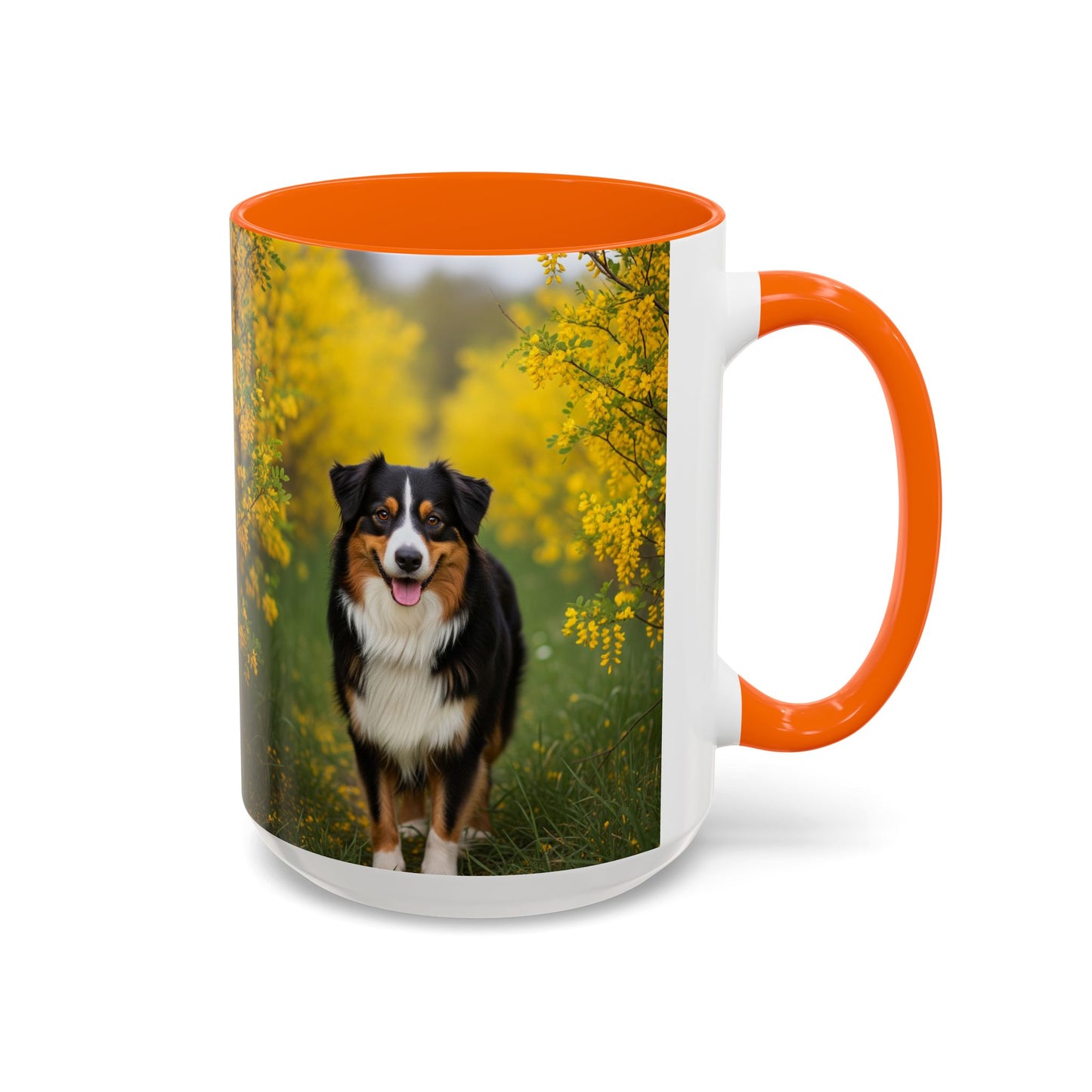 Australian Shepherd Accent Coffee Mug - Perfect Gift for Dog Lovers