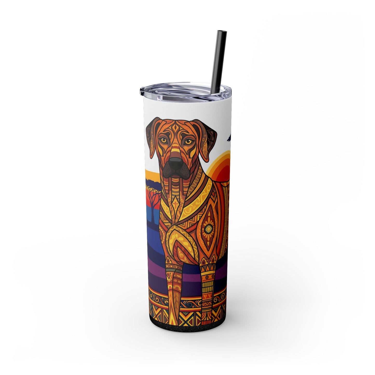 Rhodesian Ridgeback Tumbler with Straw, 20oz