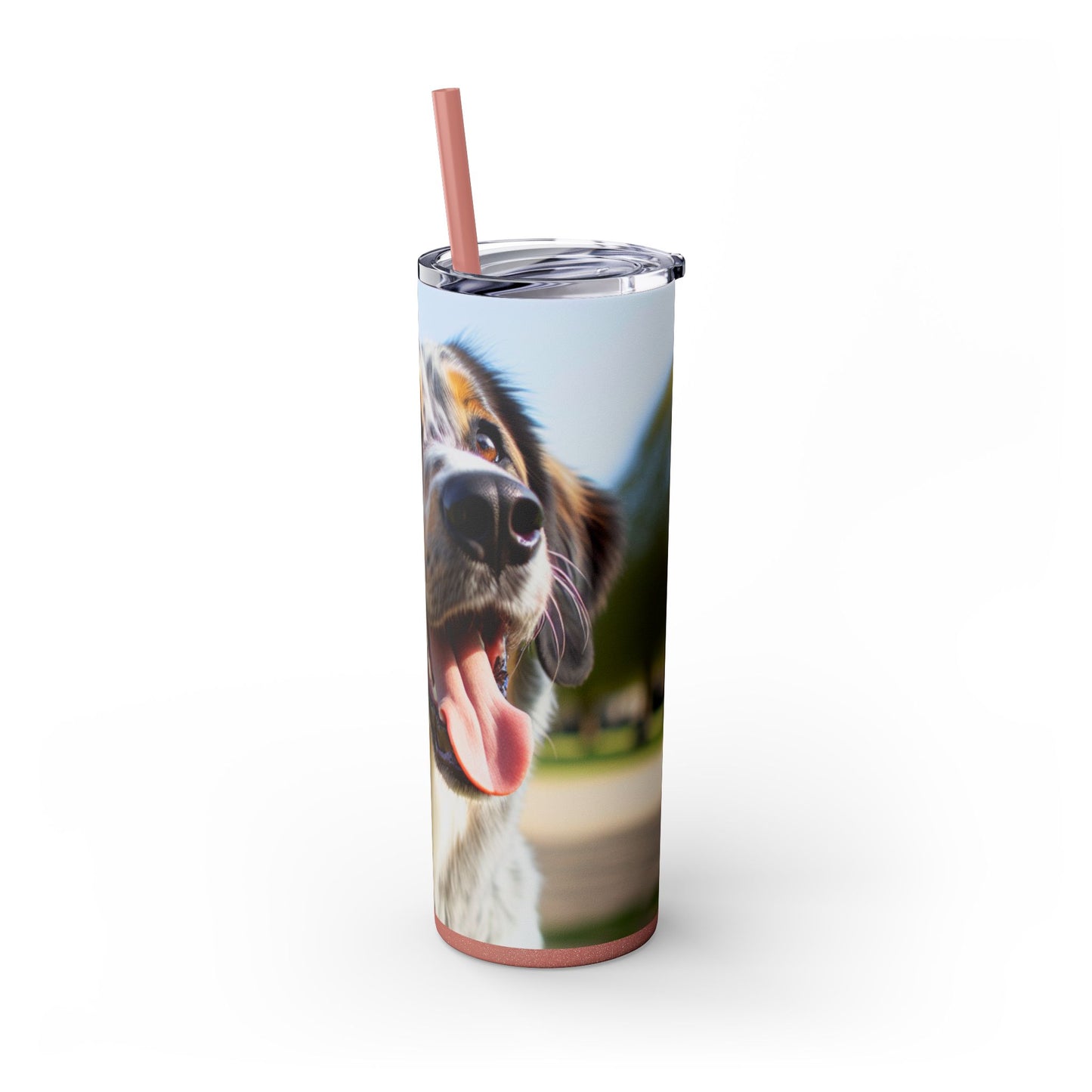 Braque Francais Pyrenean Tumbler with Straw, 20oz