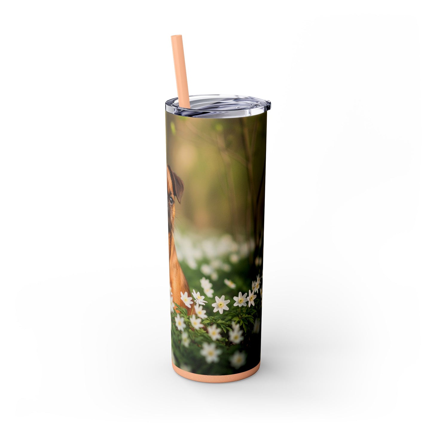 Brussels Griffon Tumbler with Straw, 20oz