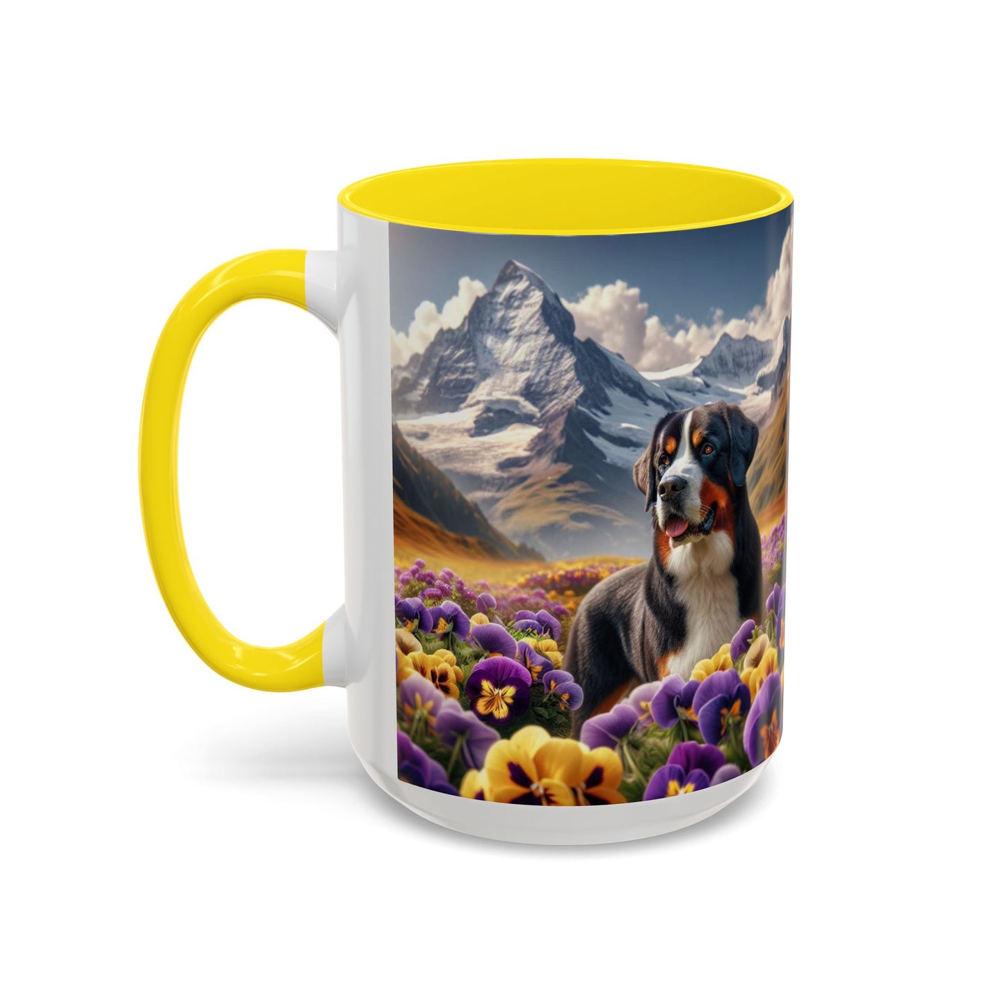 Greater Swiss Mountain Dog Accent Coffee Mug - Perfect Gift for Dog Lovers