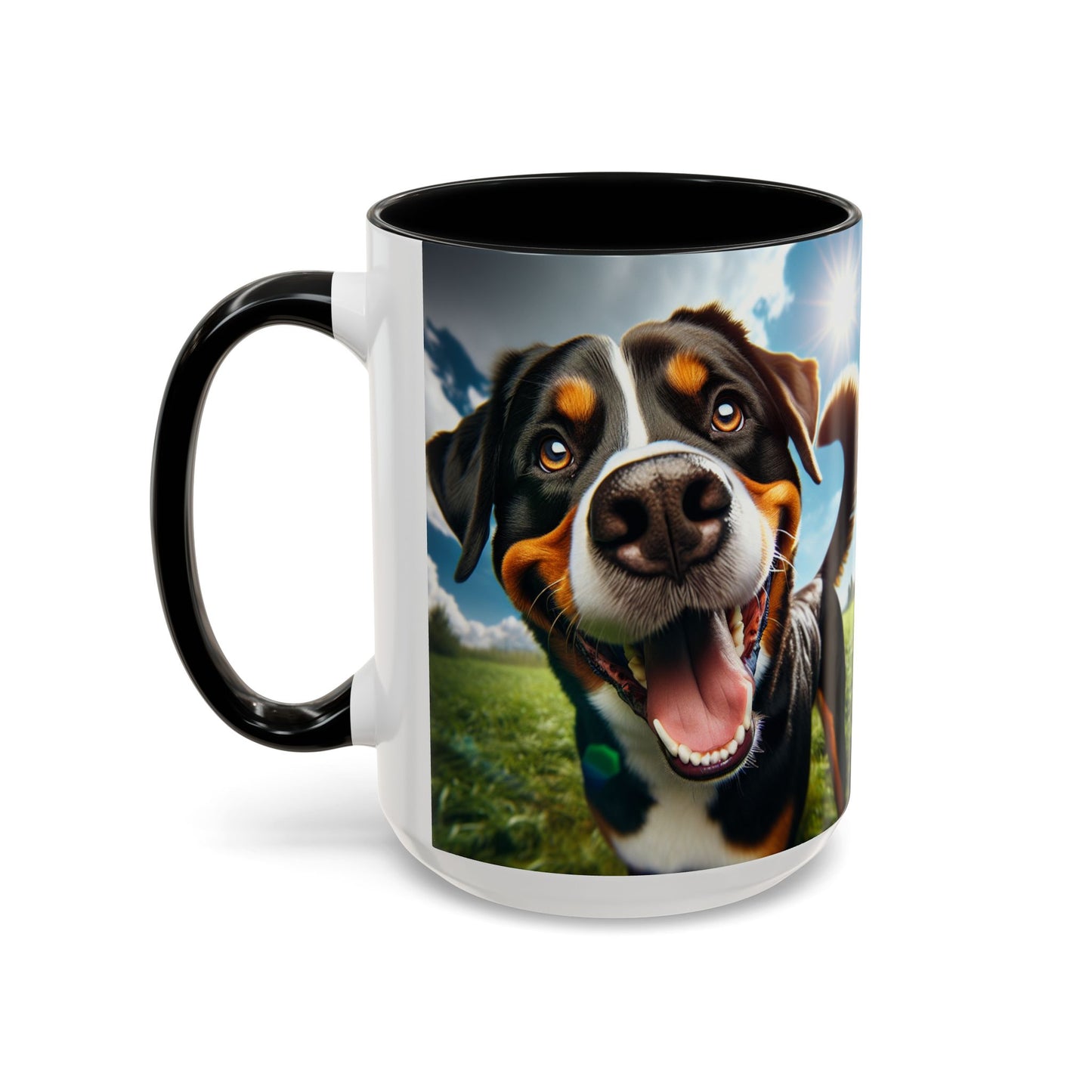 Greater Swiss Mountain Dog Accent Coffee Mug - Perfect Gift for Dog Lovers