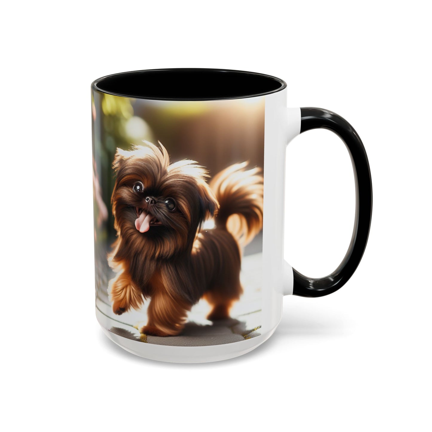 Silky Brussels Accent Coffee Mug - Perfect Gift for Dog Lovers