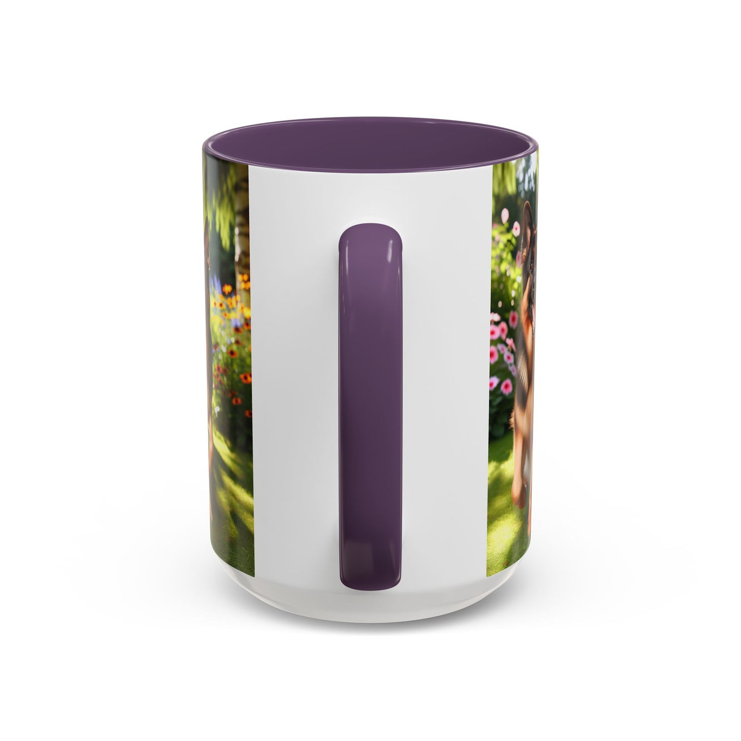 German Shepherd Accent Coffee Mug - Perfect Gift for Dog Lovers