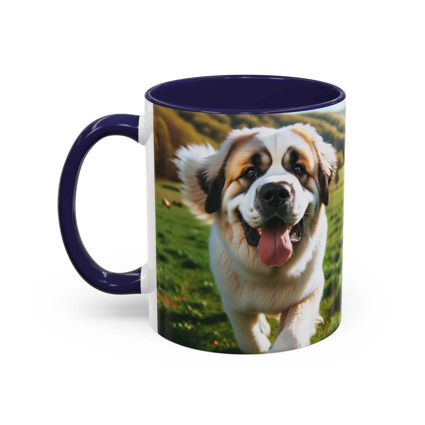 Pyrenean Mastiff Accent Coffee Mug - Perfect Gift for Dog Lovers