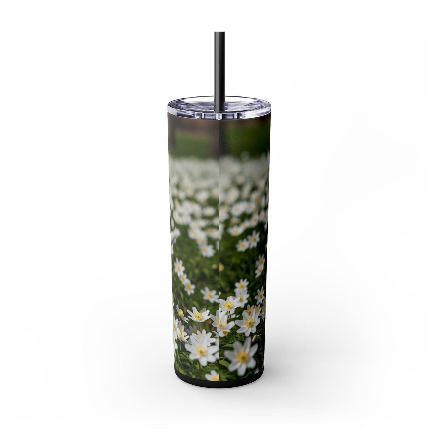 Bull Terrier Tumbler with Straw, 20oz