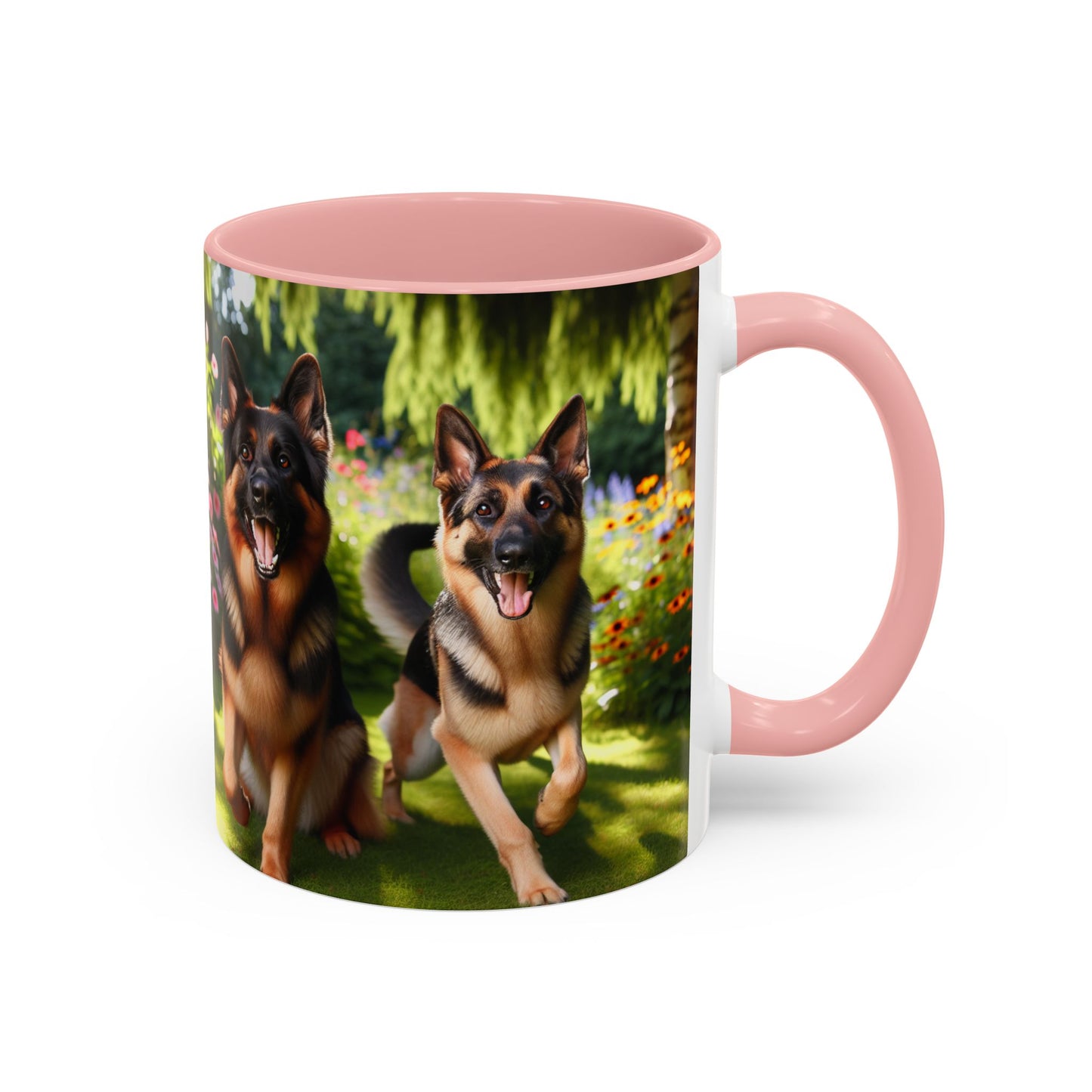 German Shepherd Accent Coffee Mug - Perfect Gift for Dog Lovers