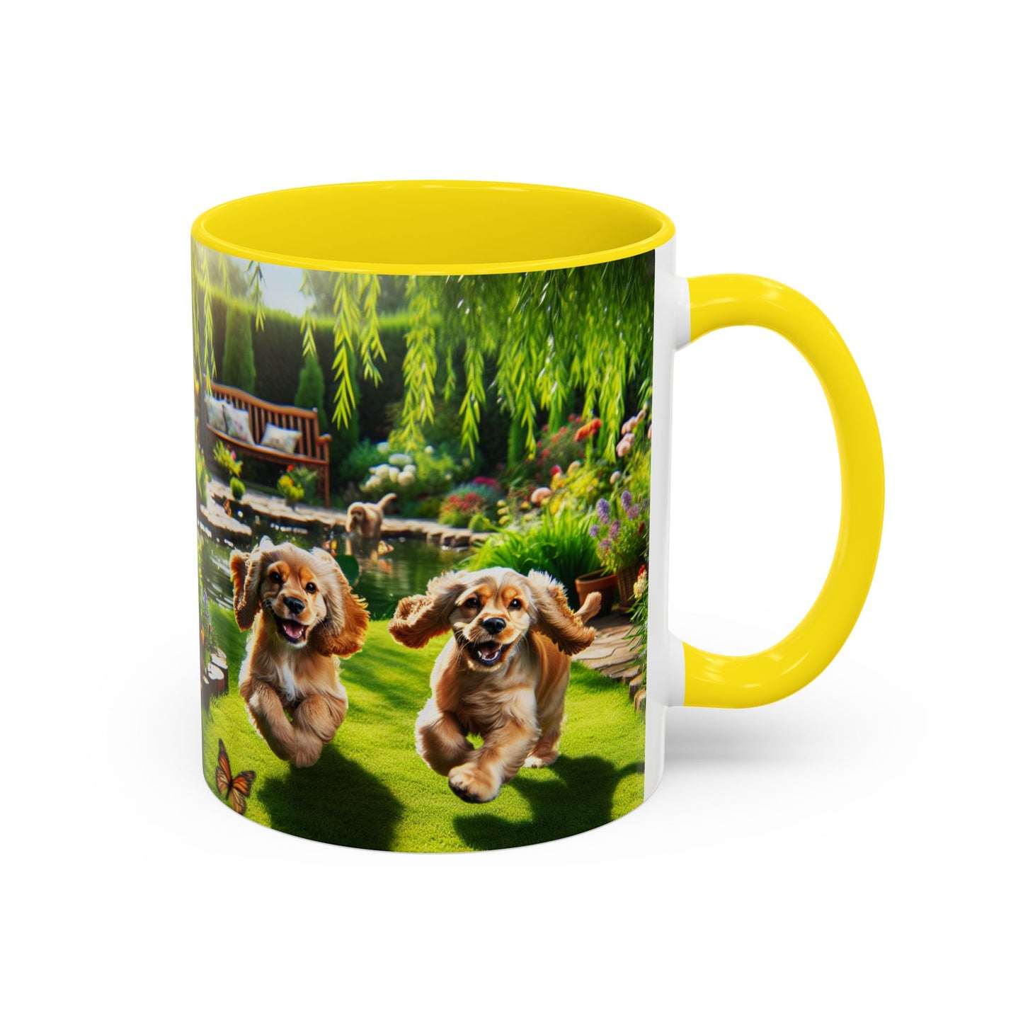 Cocker Spaniel Accent Coffee Mug - Perfect Gift for Dog Lovers
