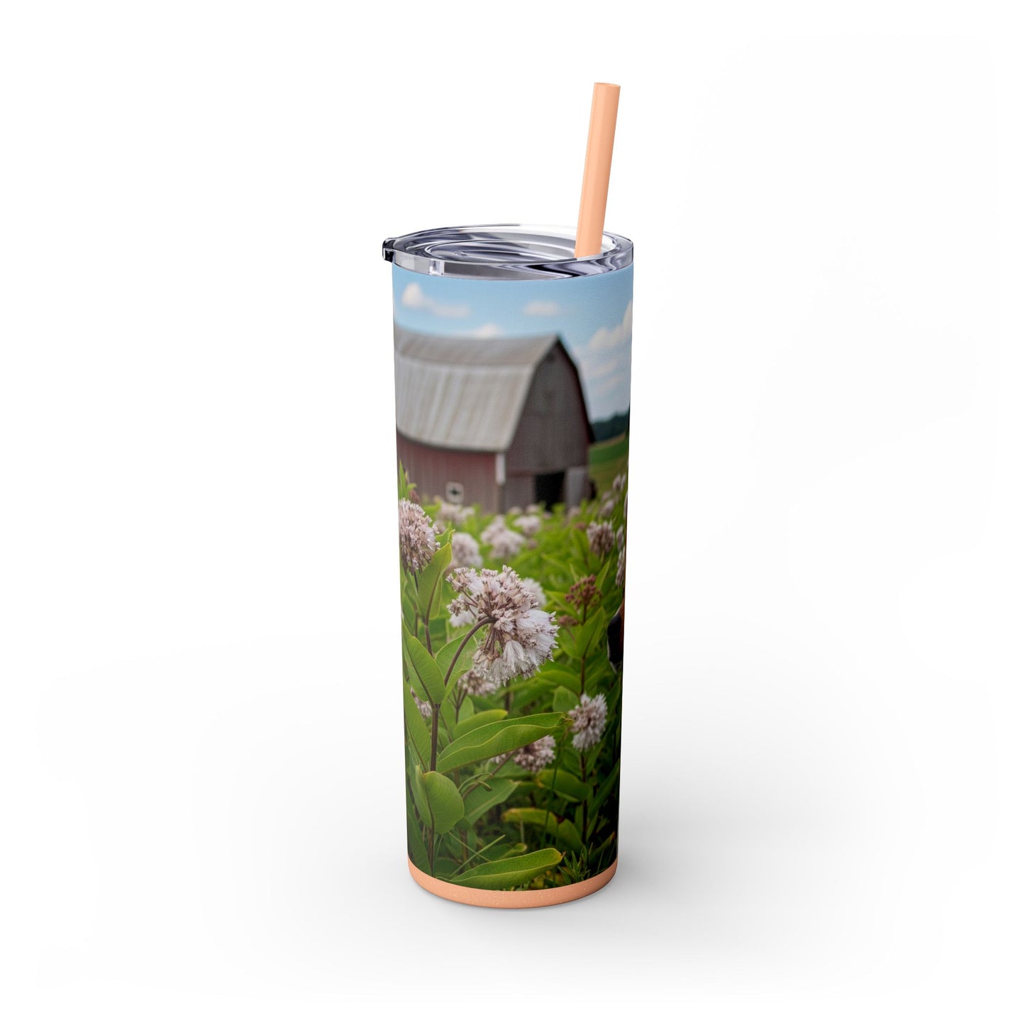 Rat Terrier Tumbler with Straw, 20oz