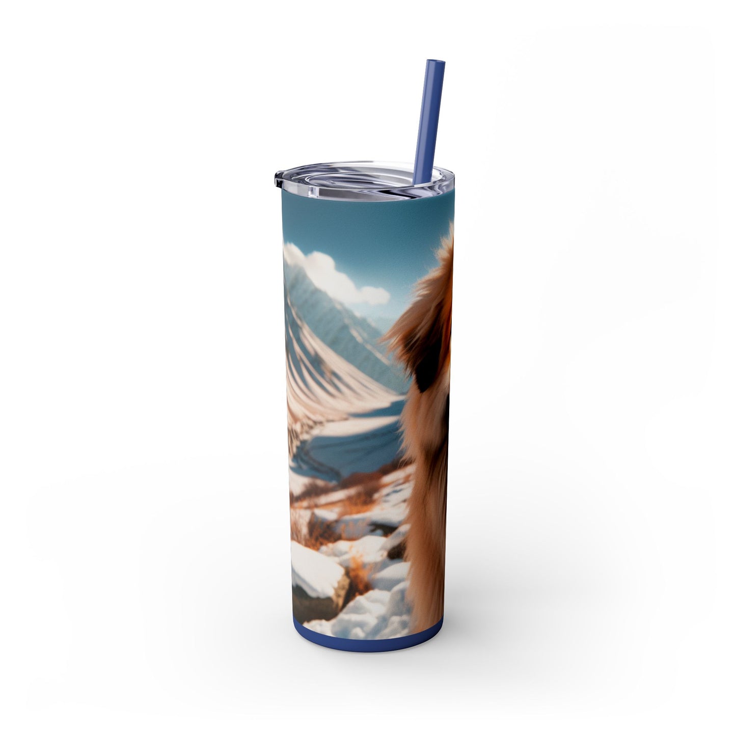 Himalayan Sheepdog Tumbler with Straw, 20oz
