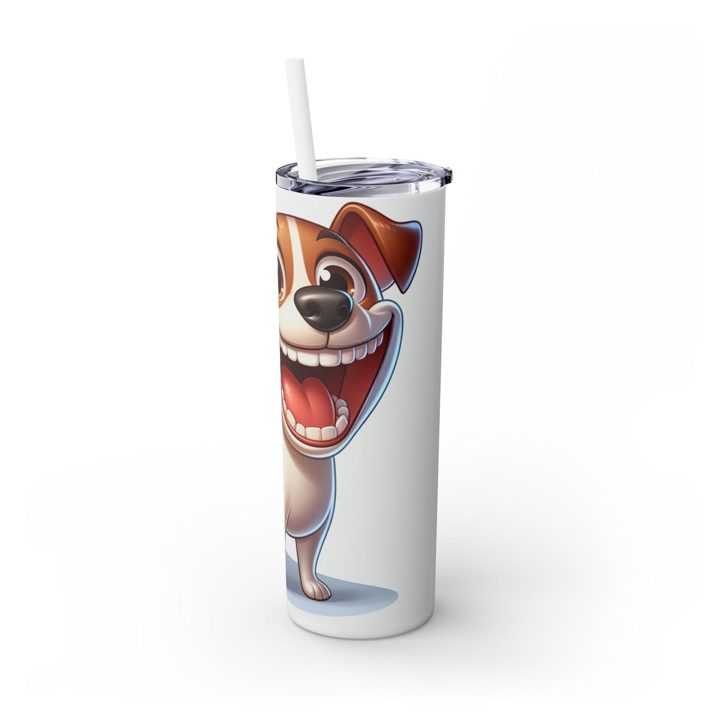 Teddy Roosevelt Terrier Tumbler with Straw, 20oz