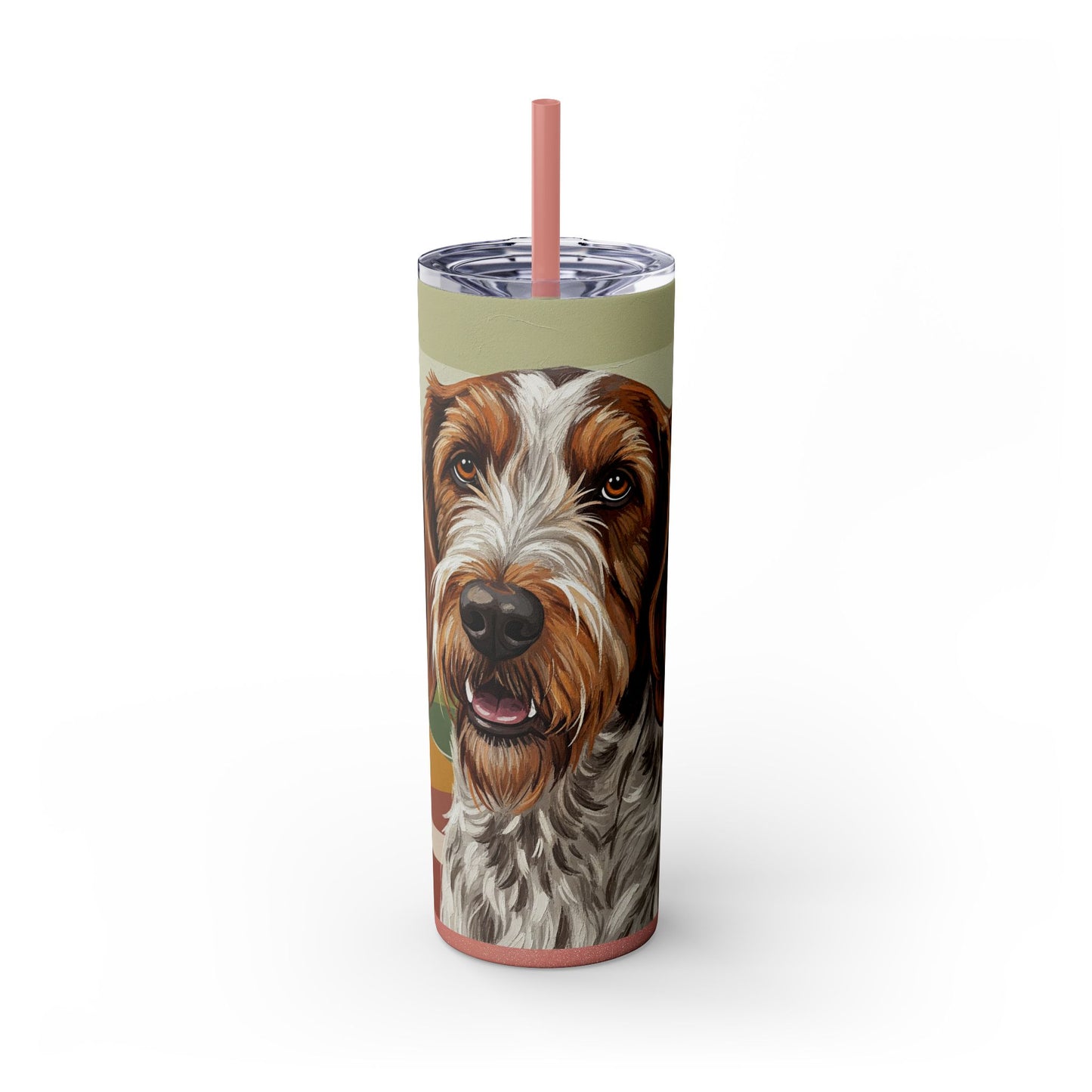 Spinone Italiano Tumbler with Straw, 20oz