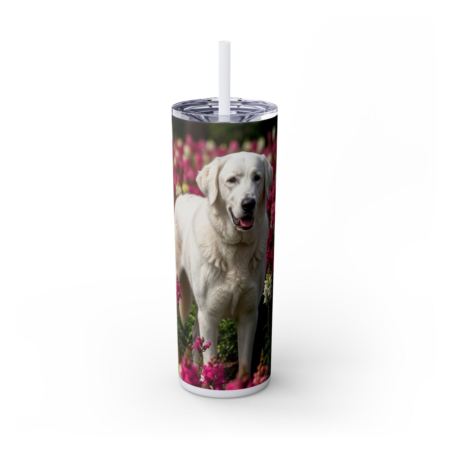 Estrela Mountain Dog Tumbler with Straw, 20oz