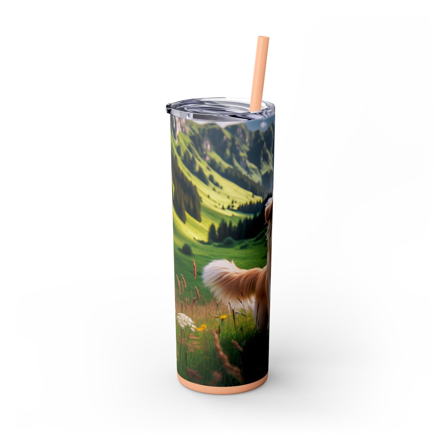 Romanian Carpathian Shepherd Tumbler with Straw, 20oz