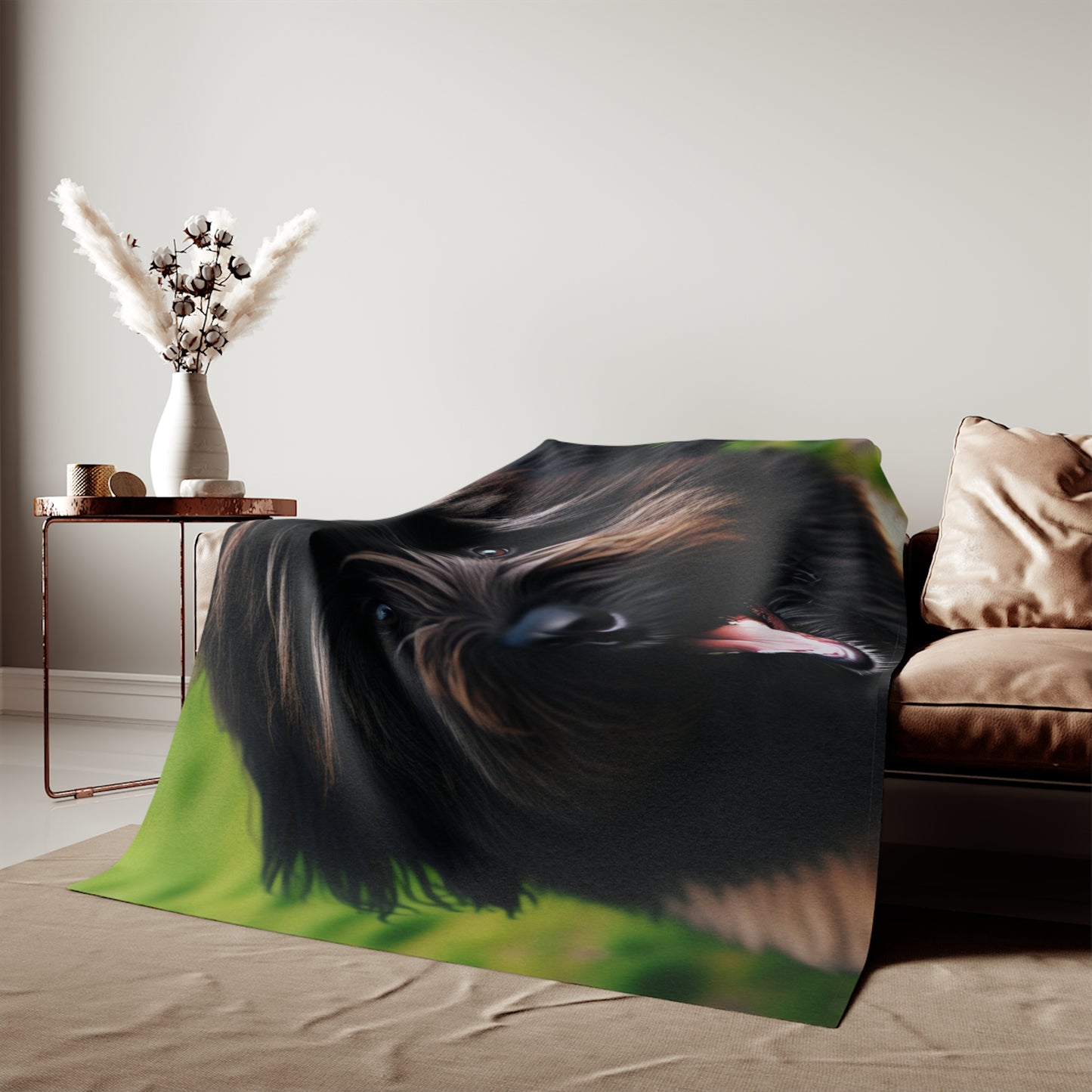 Bouvier des Ardennes Sweatshirt Blanket