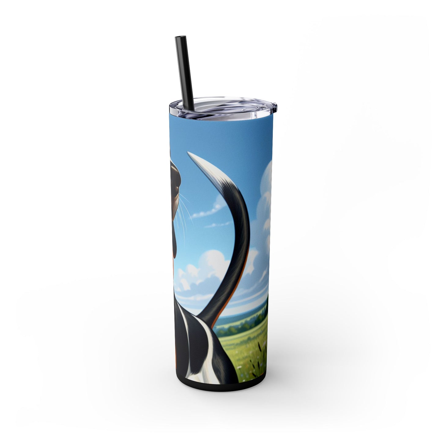 Treeing Walker Coonhound Tumbler with Straw, 20oz