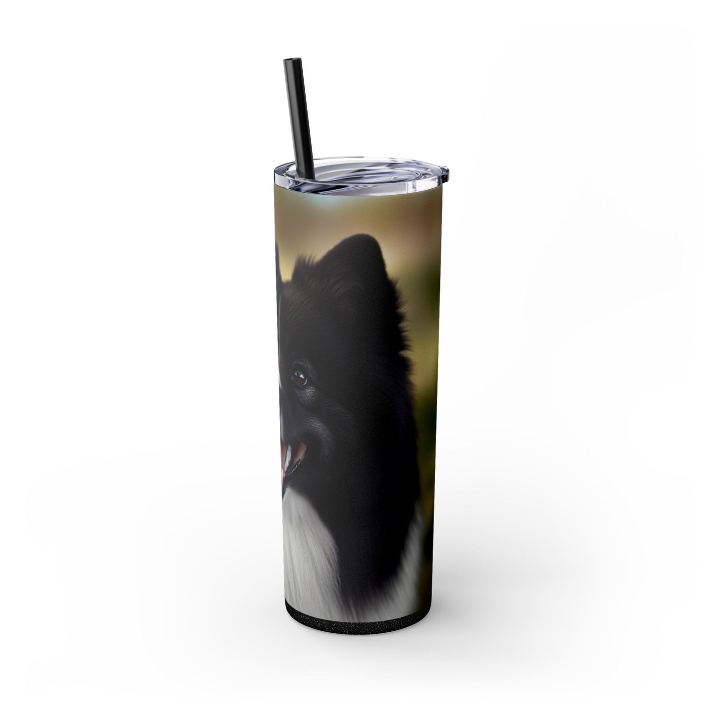 Karelian Bear Dog Tumbler with Straw, 20oz